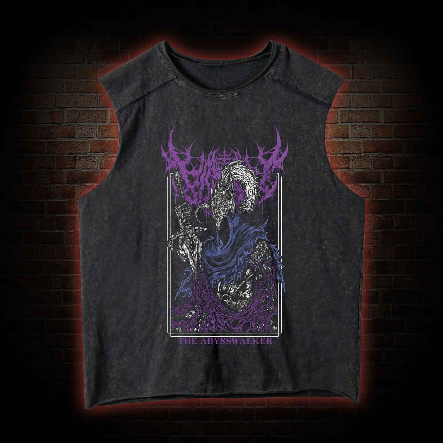 The Abysswalker Vintage Washed Tank Top