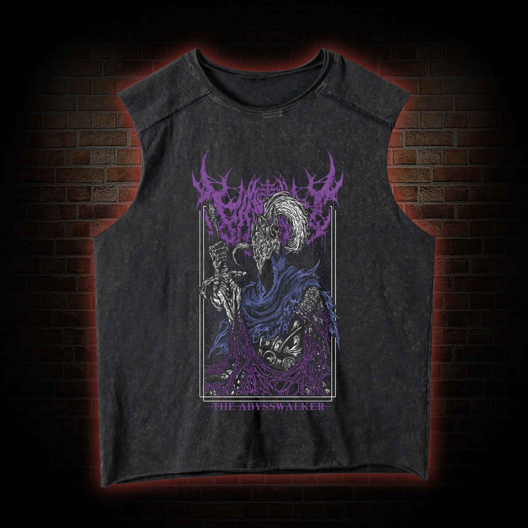The Abysswalker Vintage Washed Tank Top