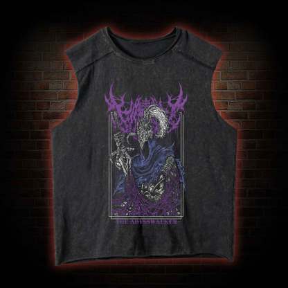 The Abysswalker Vintage Washed Tank Top