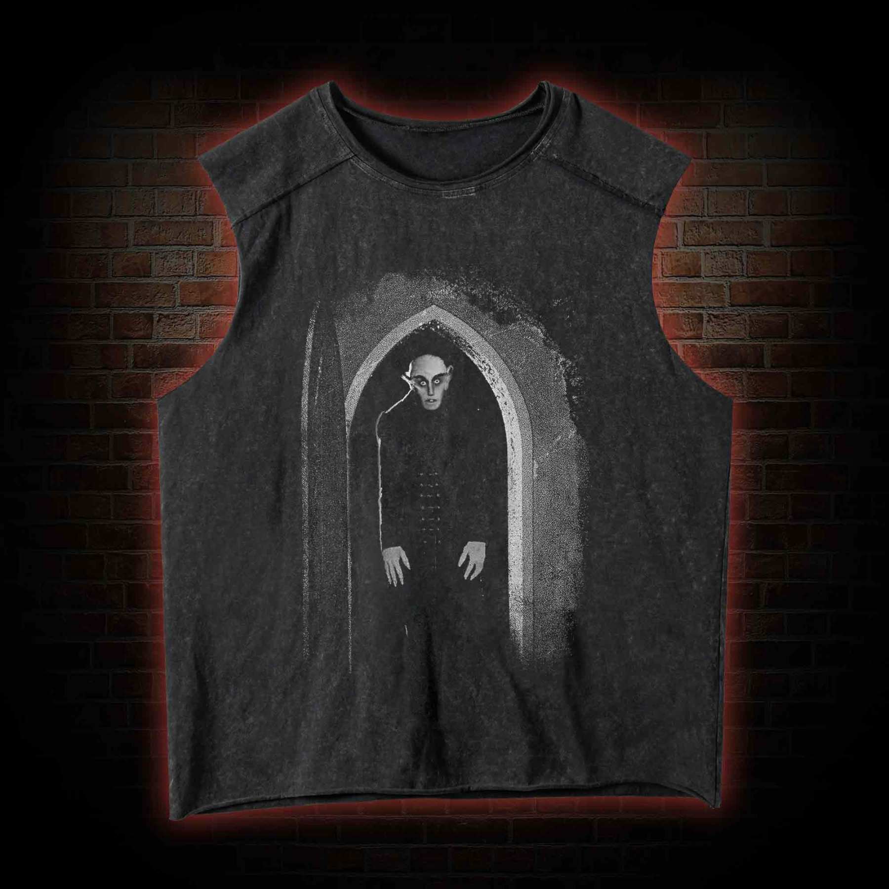Nosferatu A Symphony of Horror 1922 Washed Tank Top