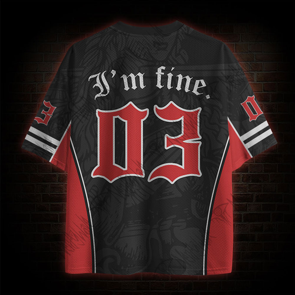 I'm Fine Mesh Jersey