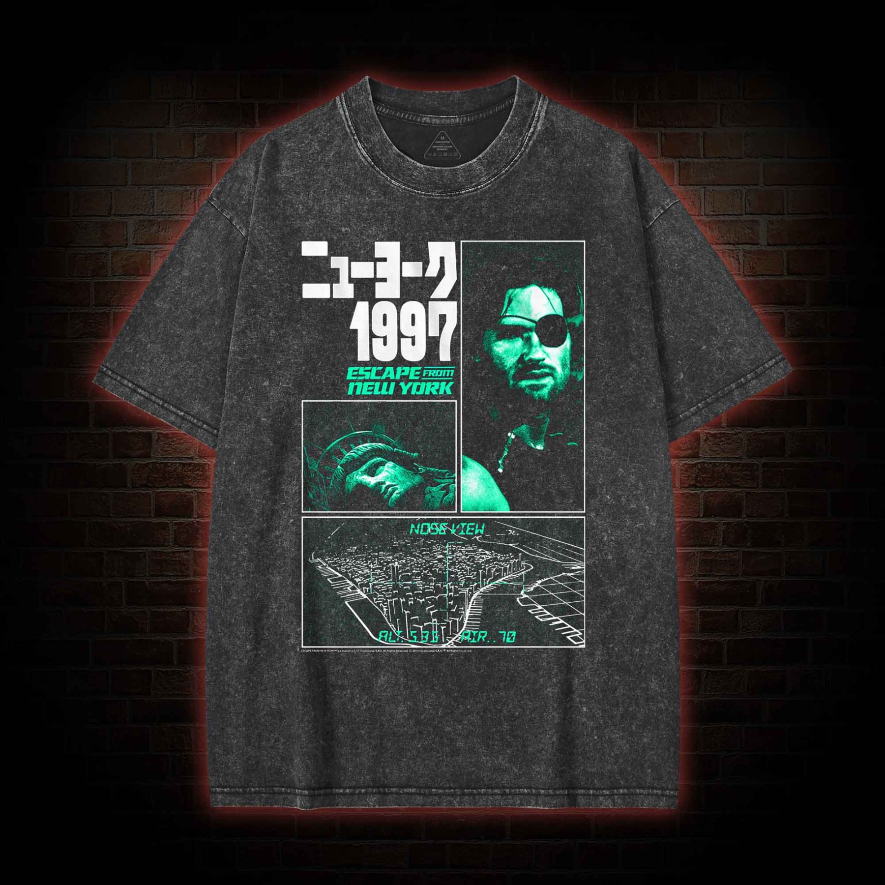 Nose View Washed T-shirt