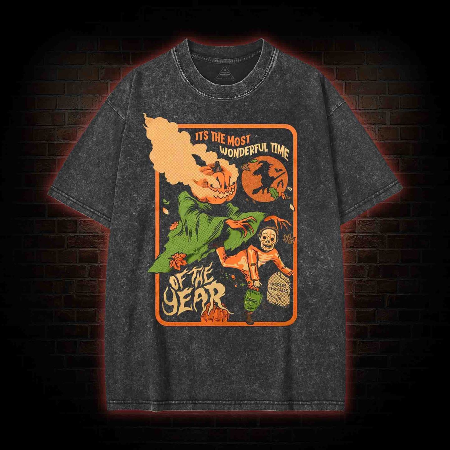 Most Wonderful Time of the Year Washed T-shirt