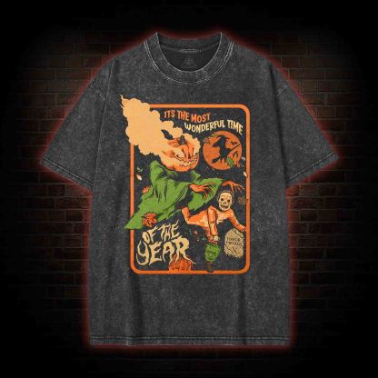 Most Wonderful Time of the Year Washed T-shirt