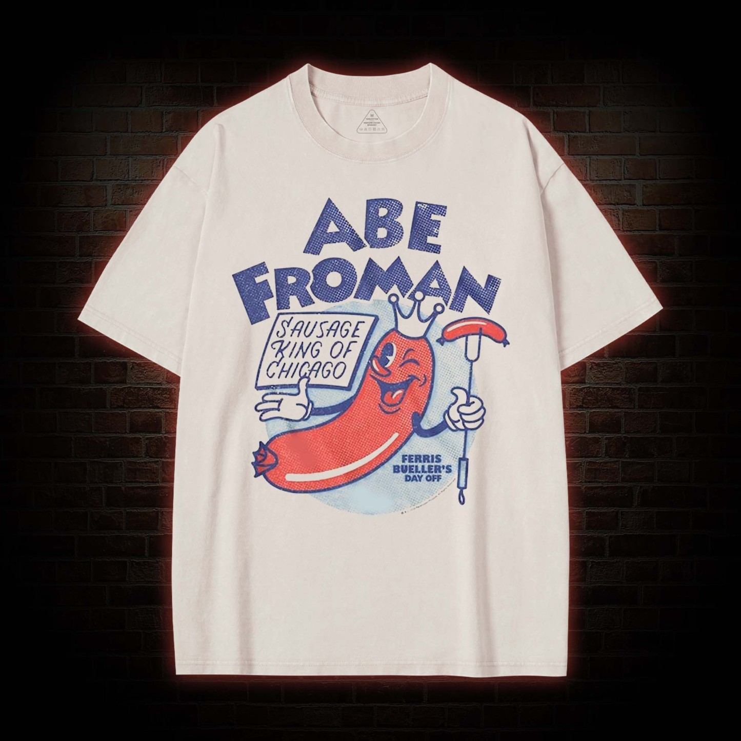 Sausage King Of Chicago Washed T-shirt