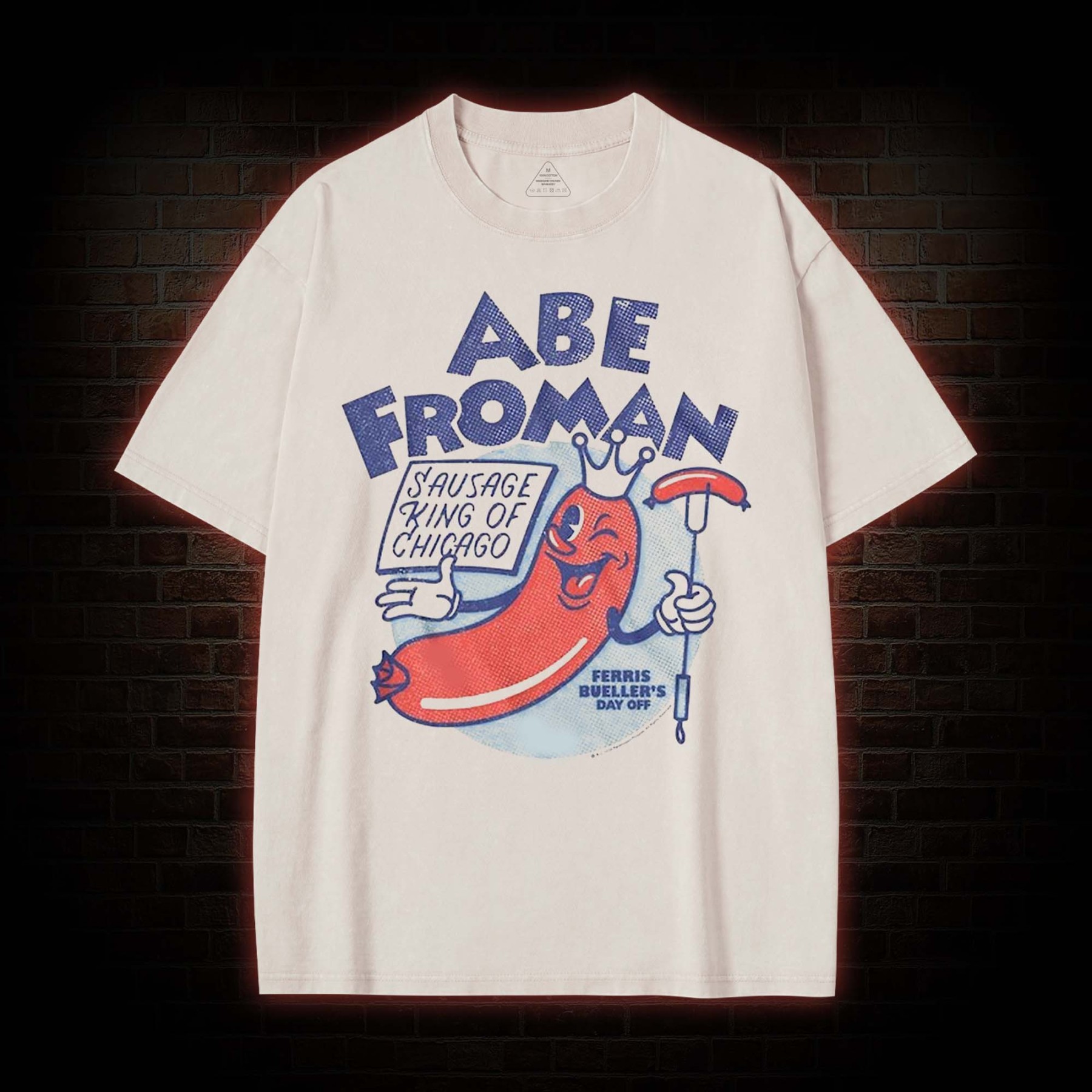 Sausage King Of Chicago Washed T-shirt