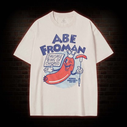 Sausage King Of Chicago Washed T-shirt