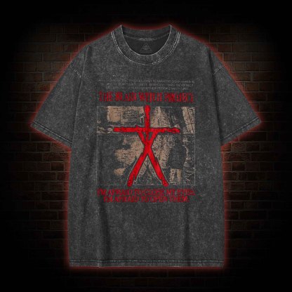 I'm Afraid to Open Them Washed T-shirt