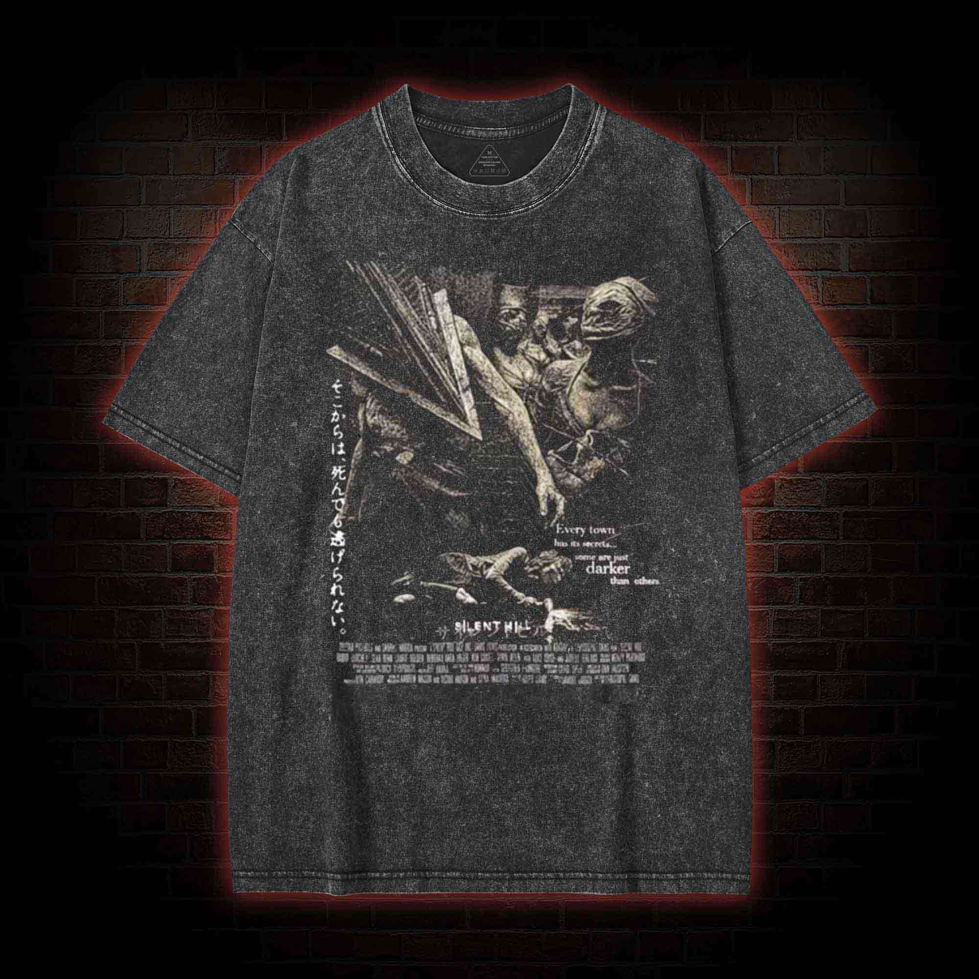 Every Town Has its Secrets Washed T-shirt