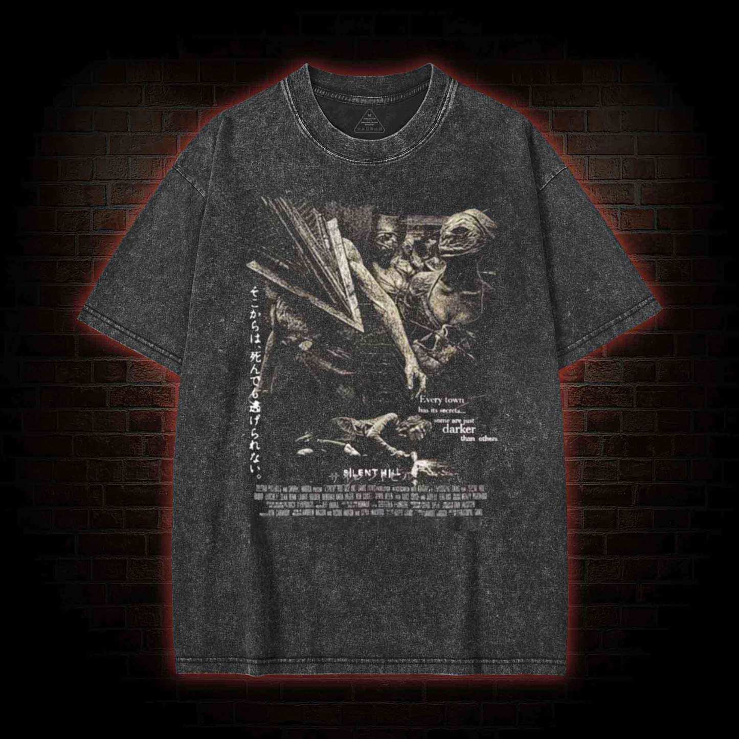 Every Town Has its Secrets Washed T-shirt