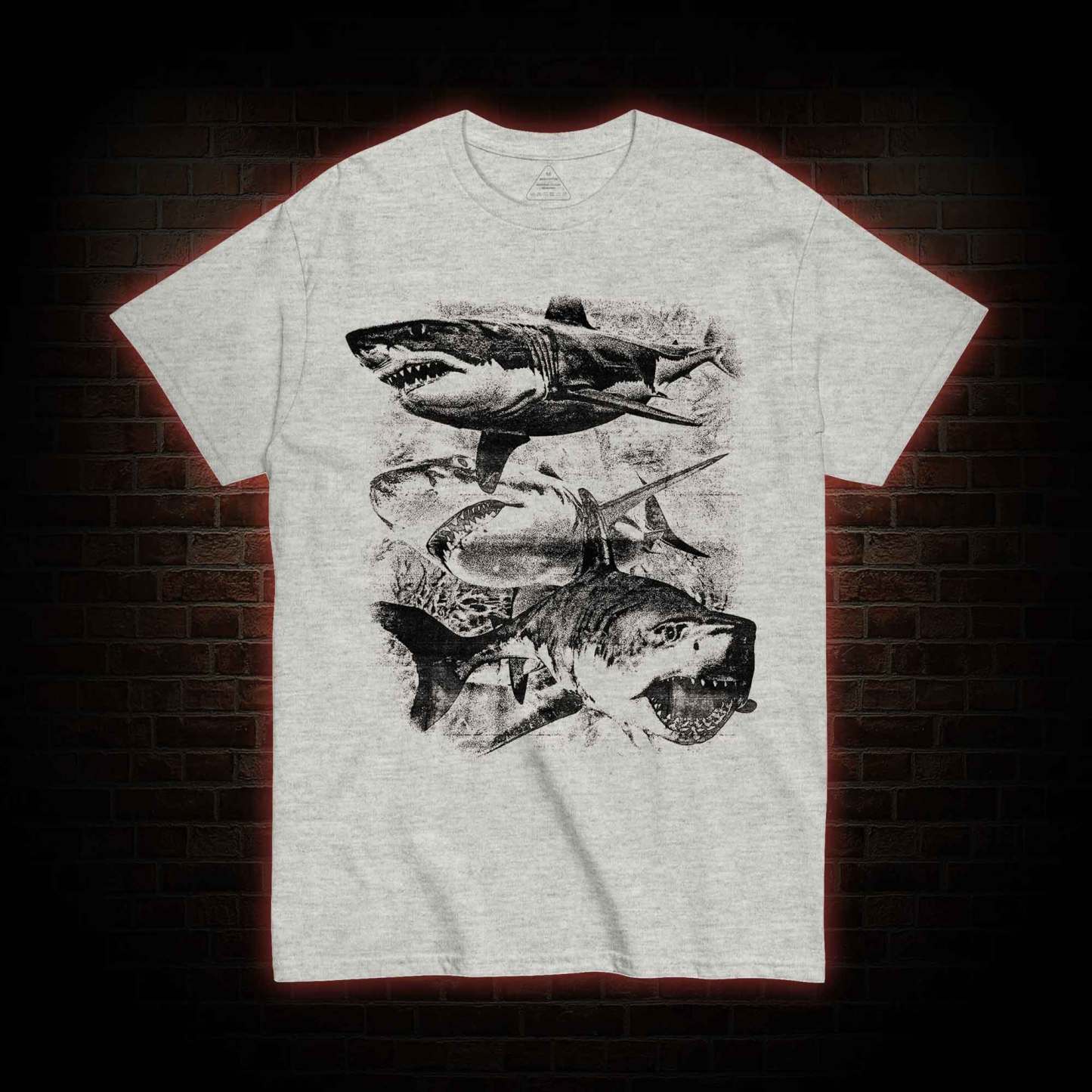 Three Sharks T-shirt