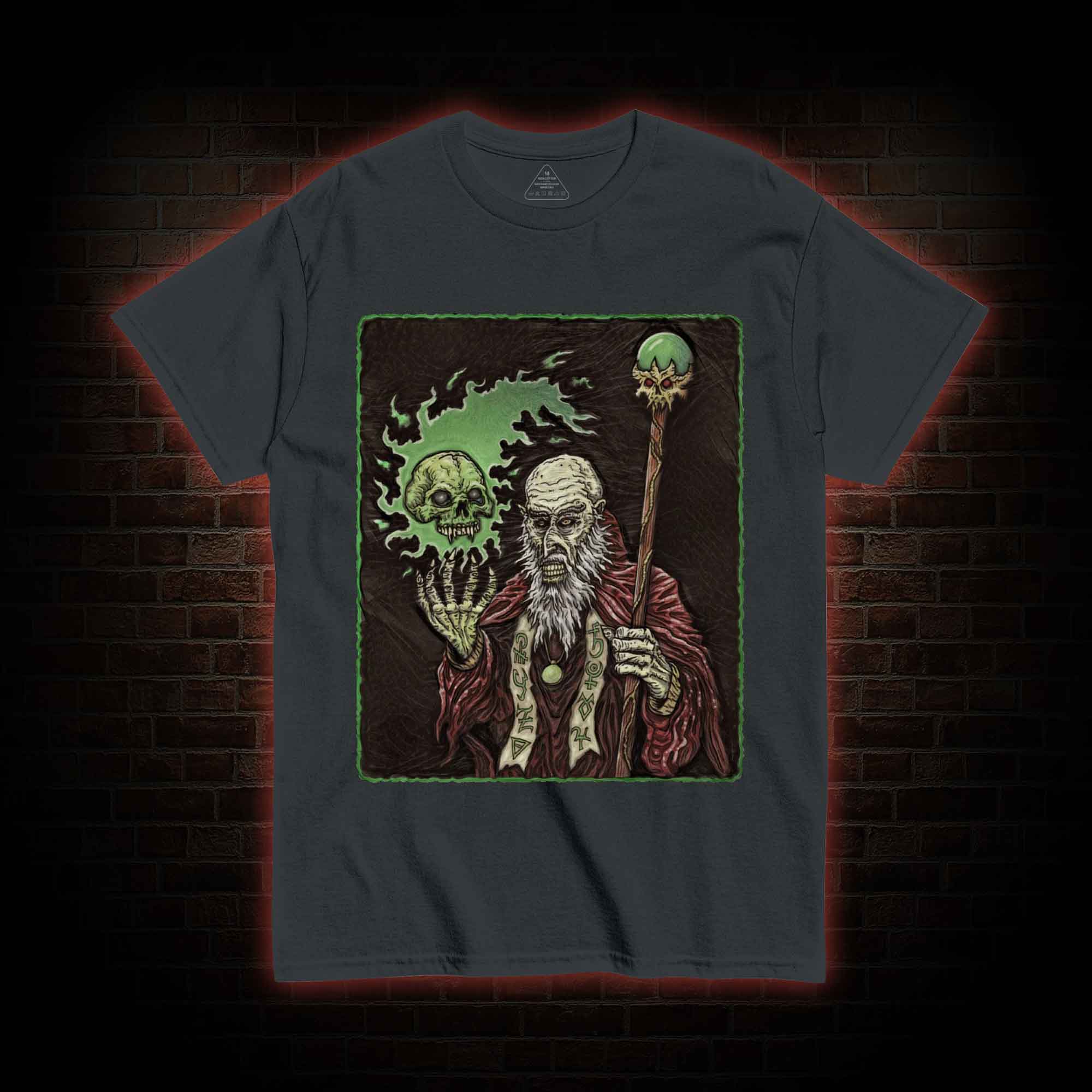 Necromancer Retro T-shirt