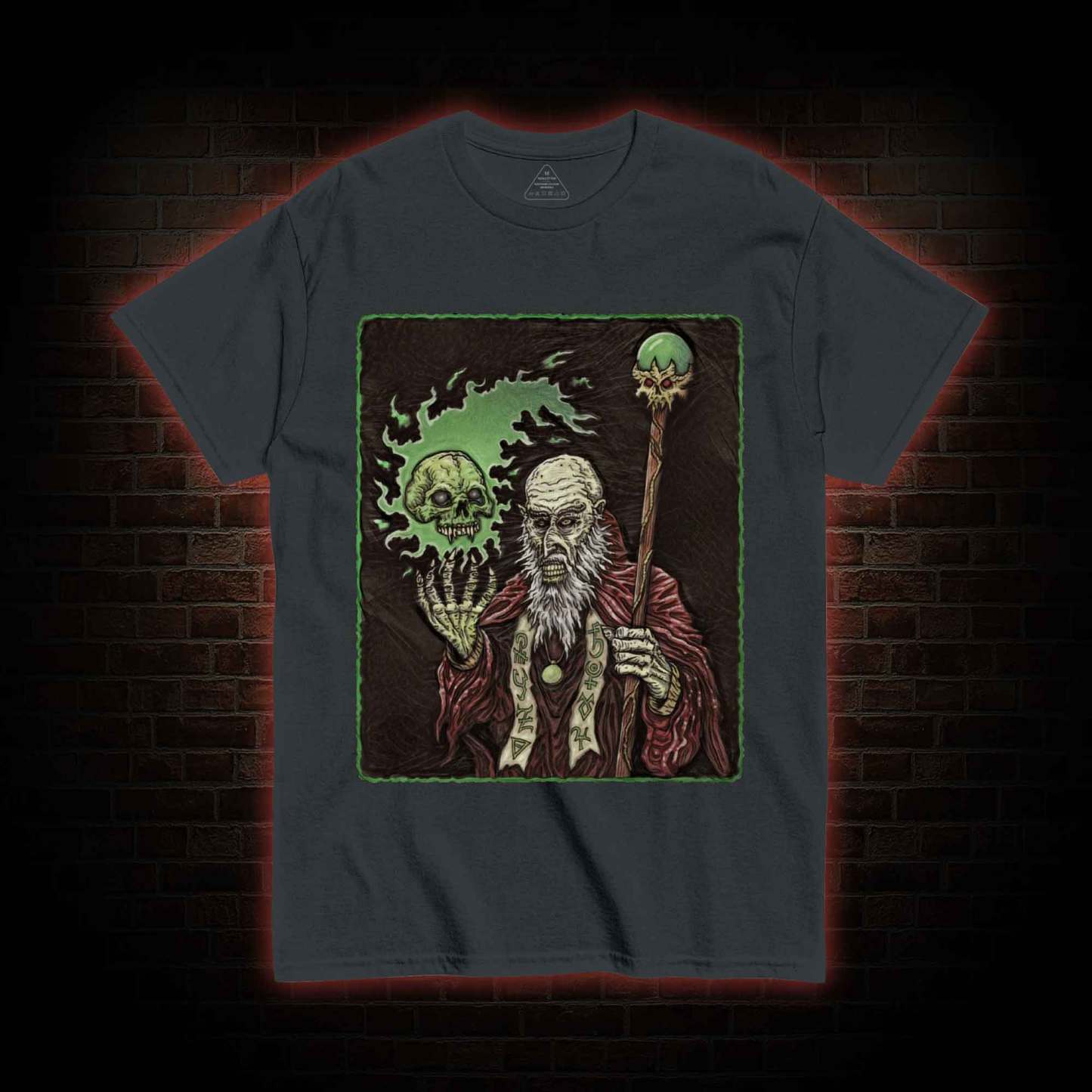 Necromancer Retro T-shirt
