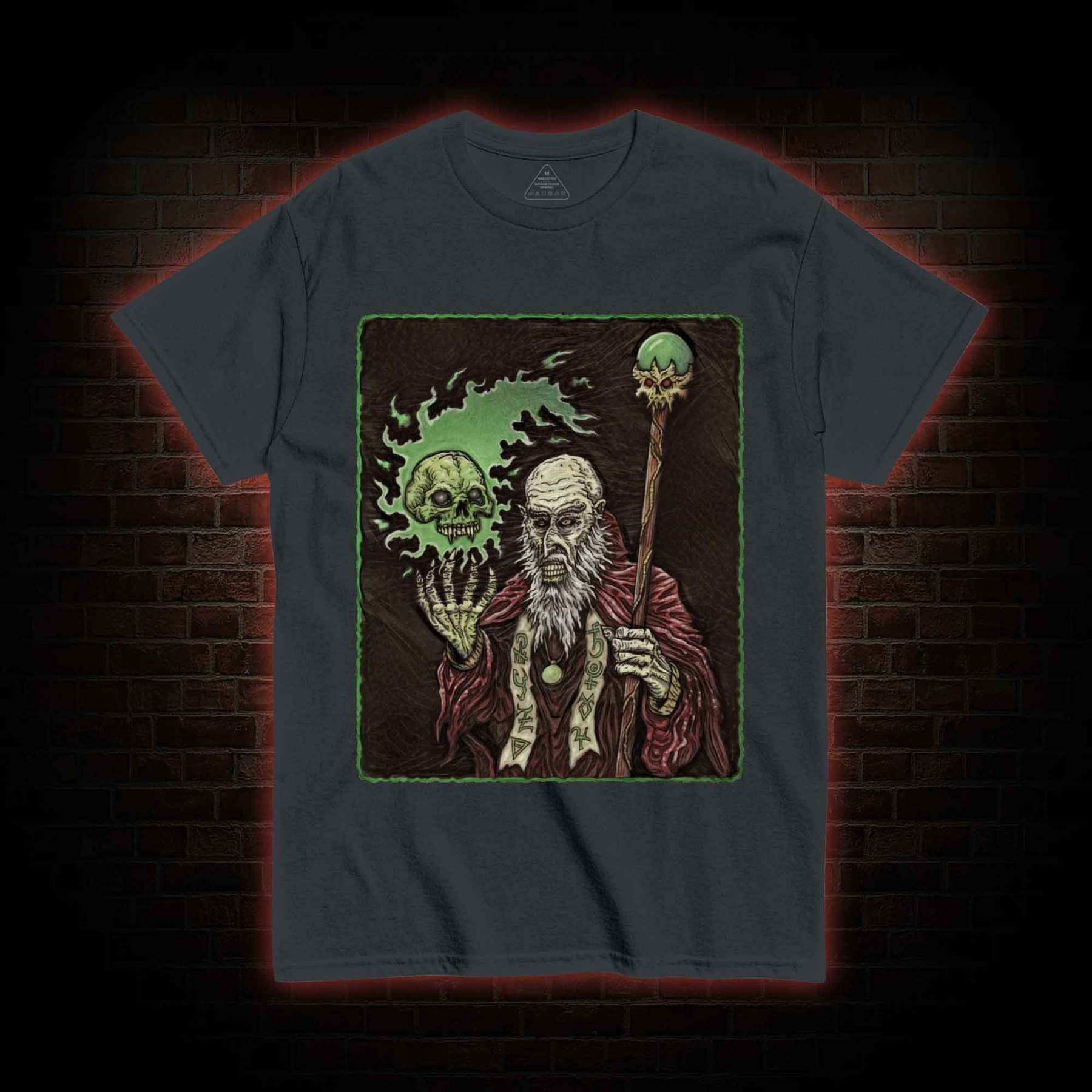 Necromancer Retro T-shirt