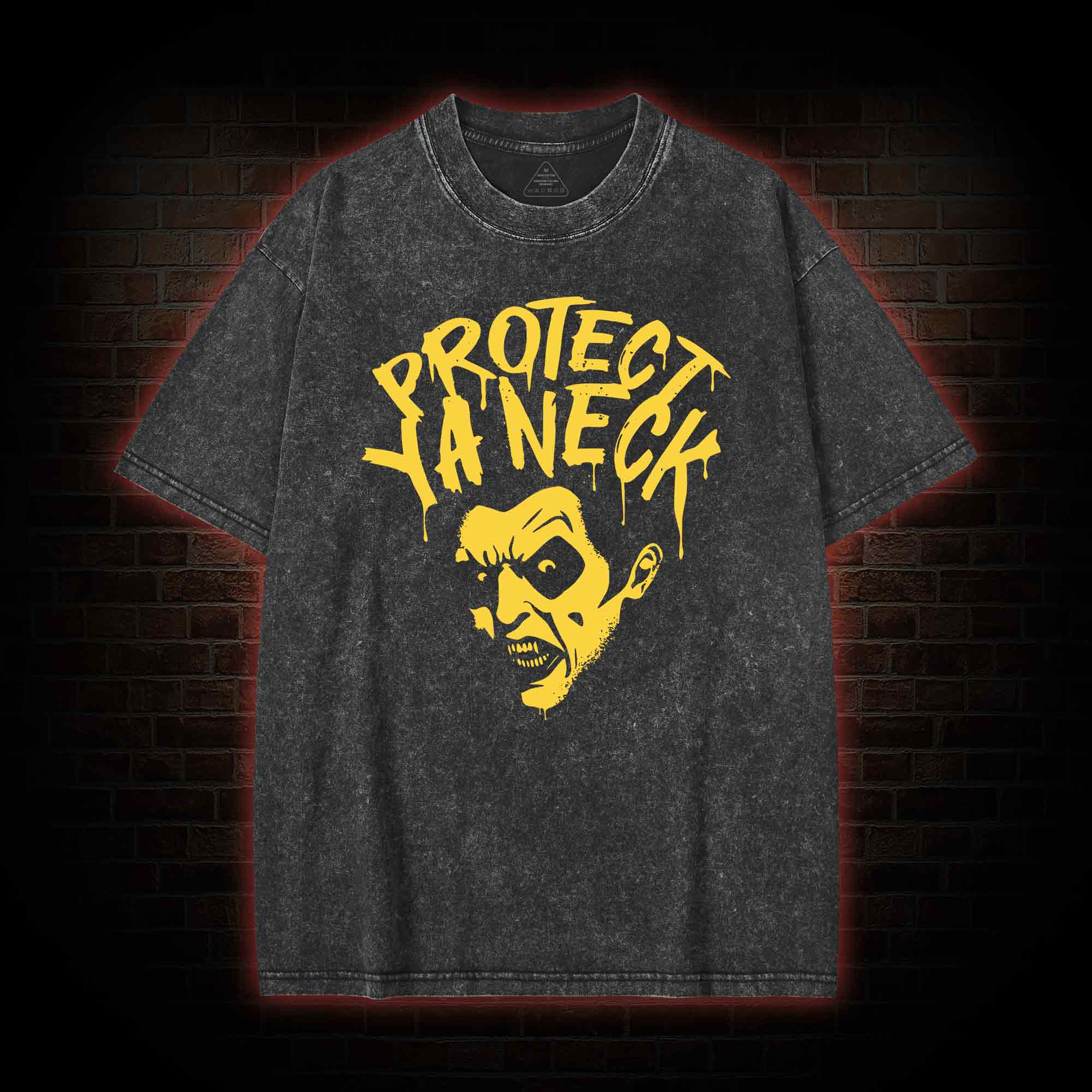 Protect Ya Neck Washed T-shirt