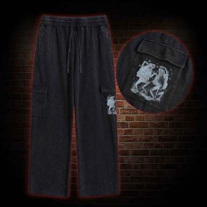 Dancing Frogs Washed Cargo Pants