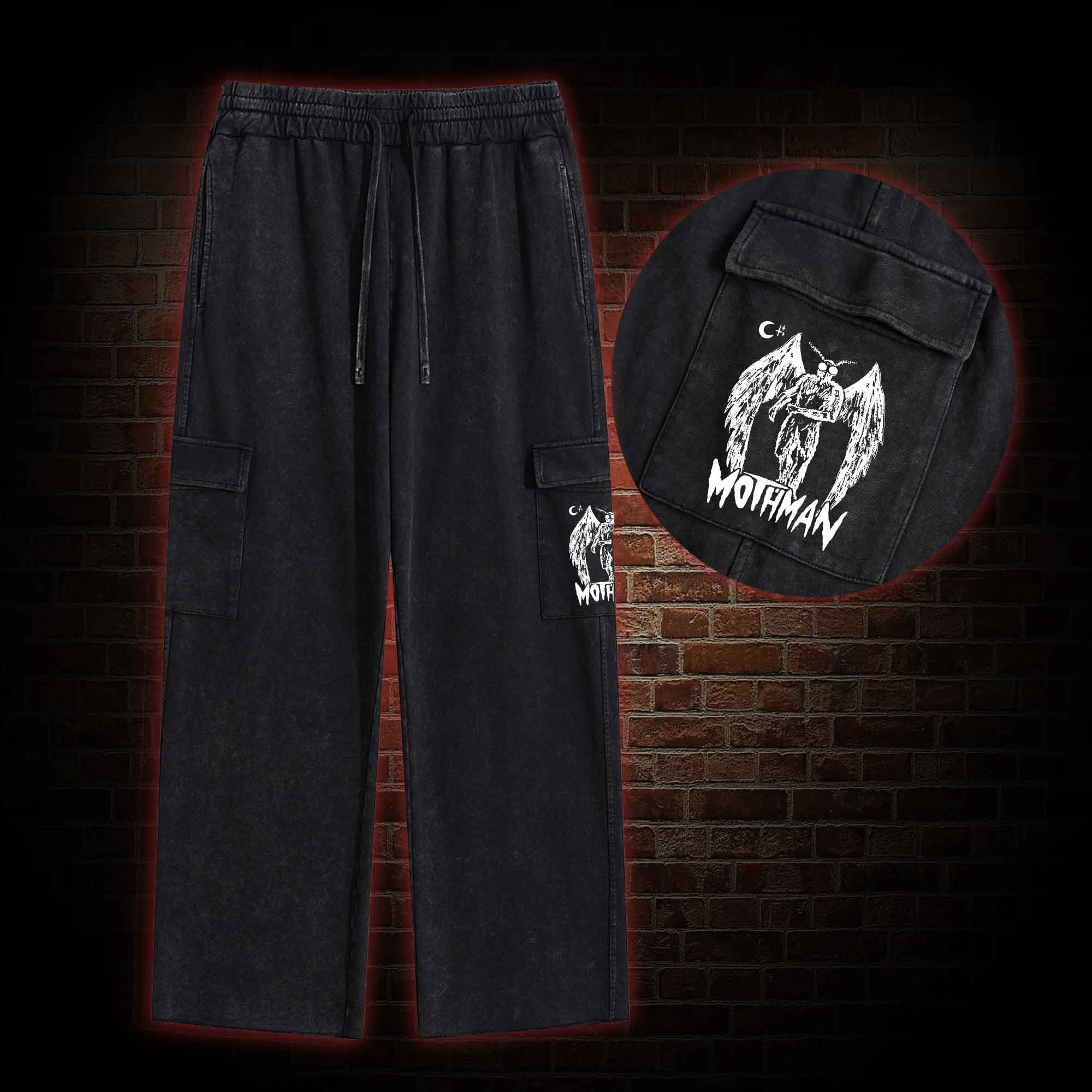 Mothman Washed Cargo Pants