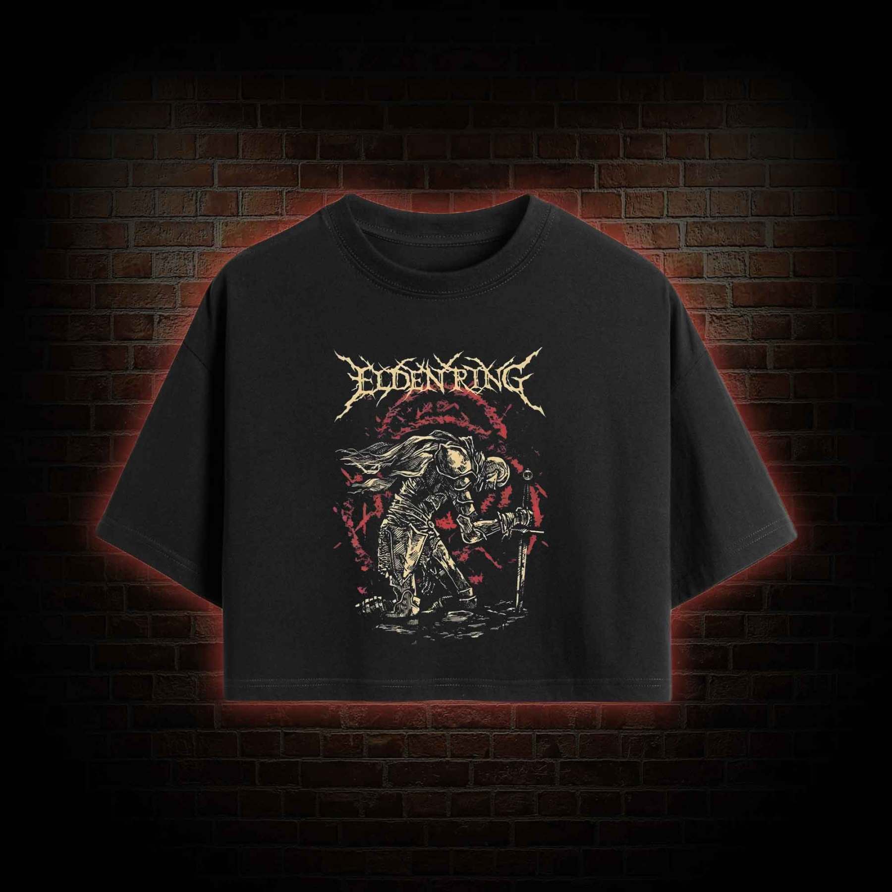 Golden Order Crop Top