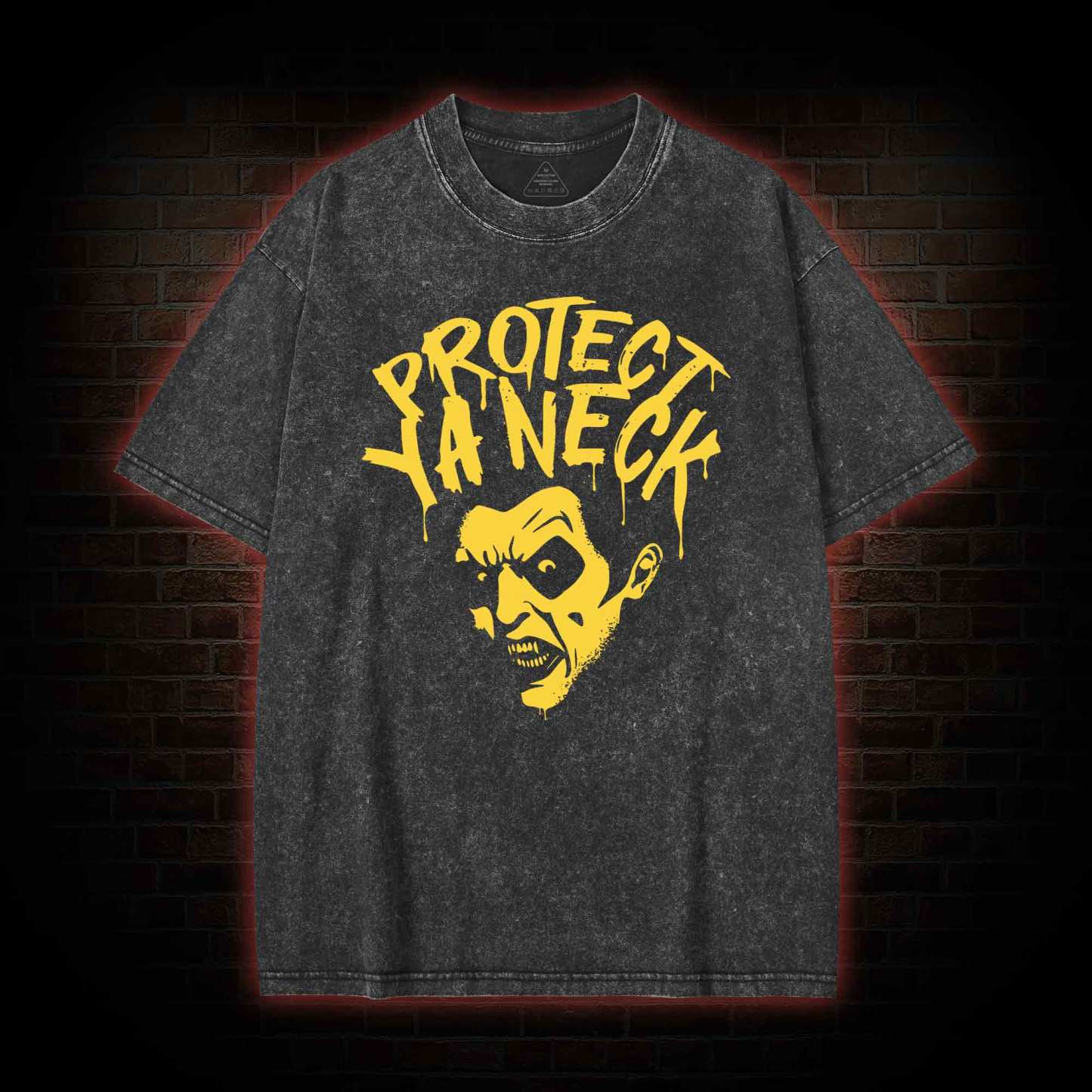 Protect Ya Neck Washed T-shirt