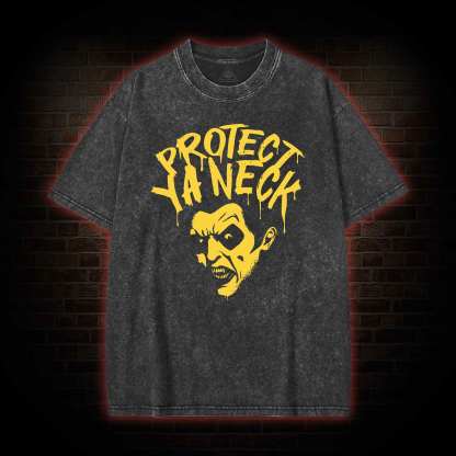 Protect Ya Neck Washed T-shirt