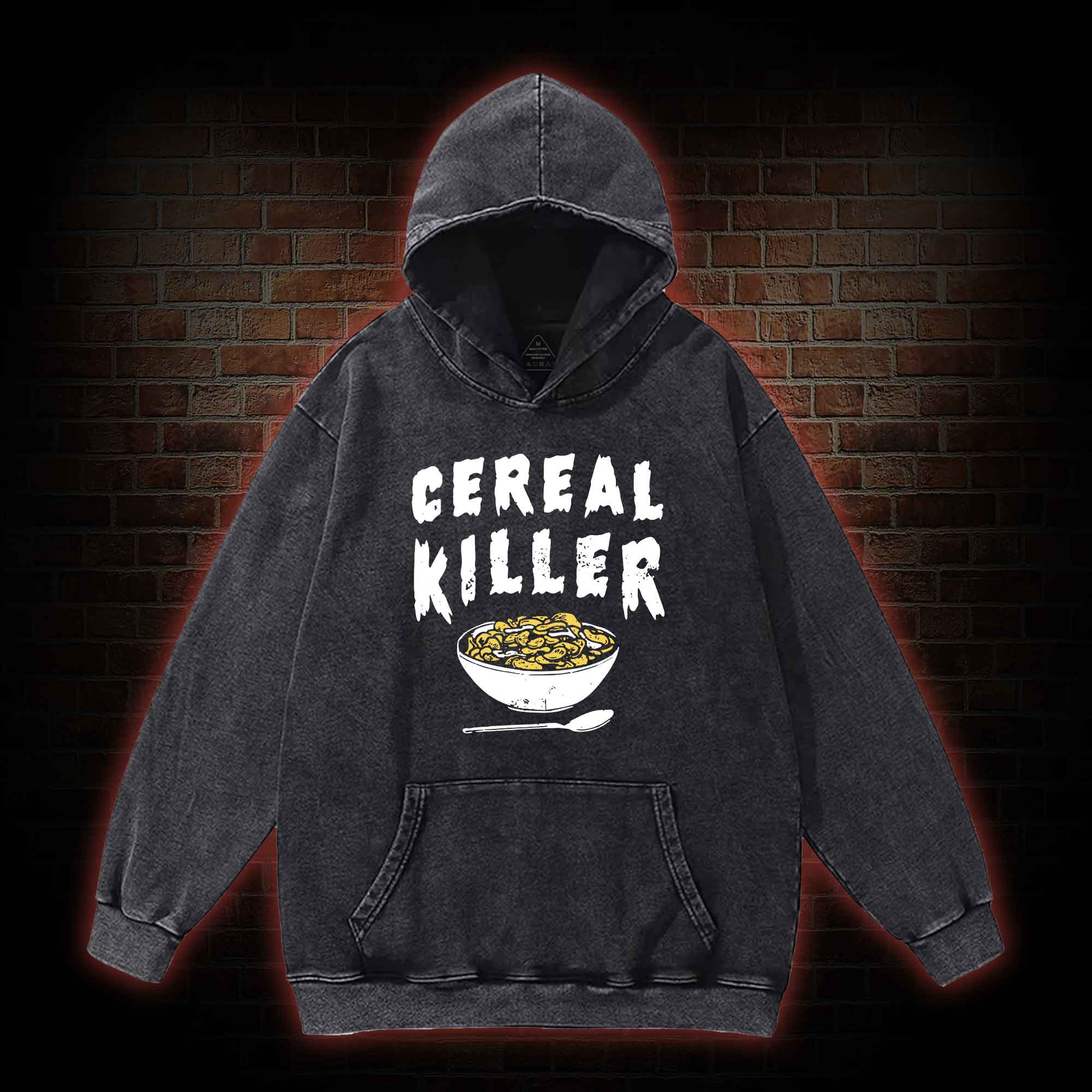 Cereal Killer Washed Hoodie