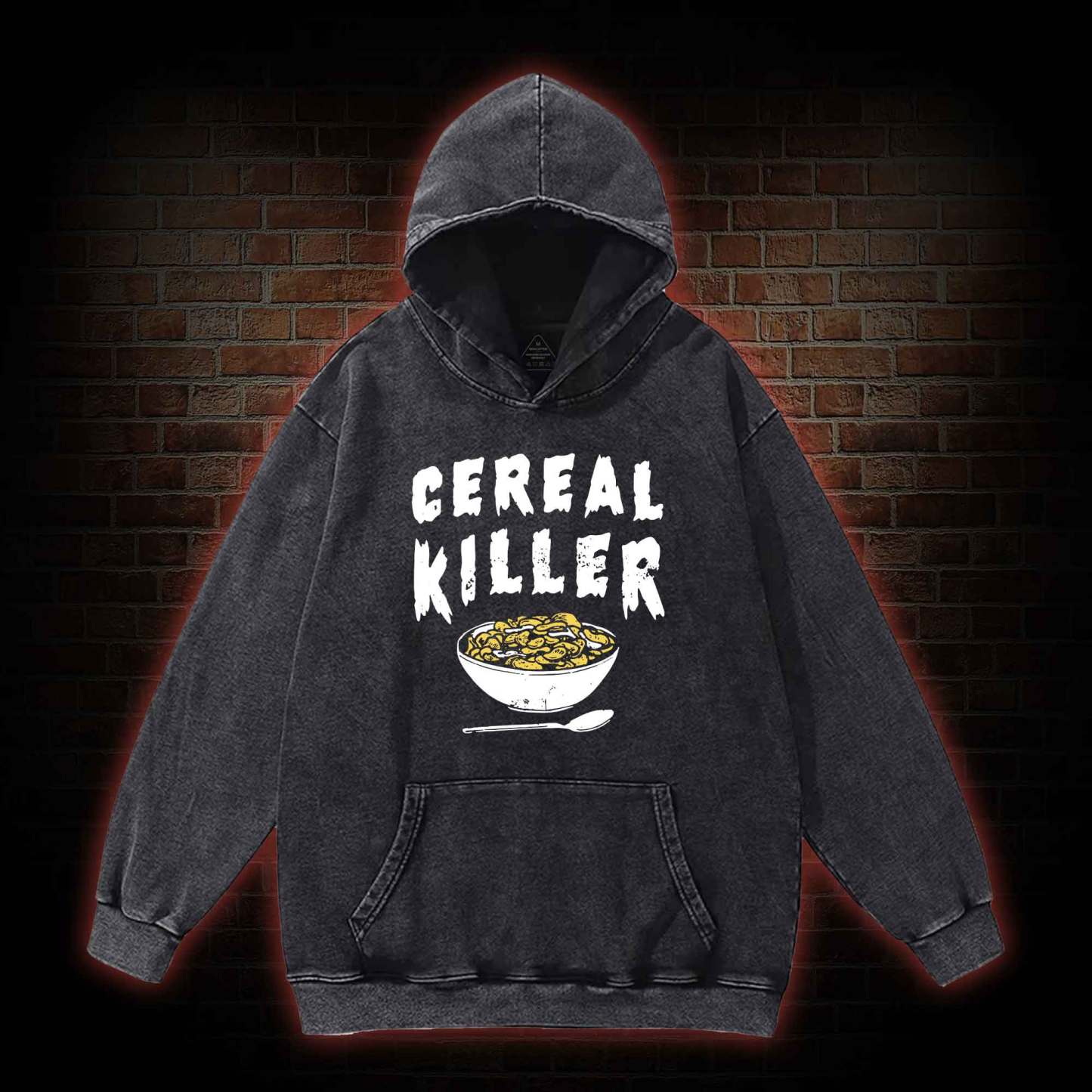 Cereal Killer Washed Hoodie
