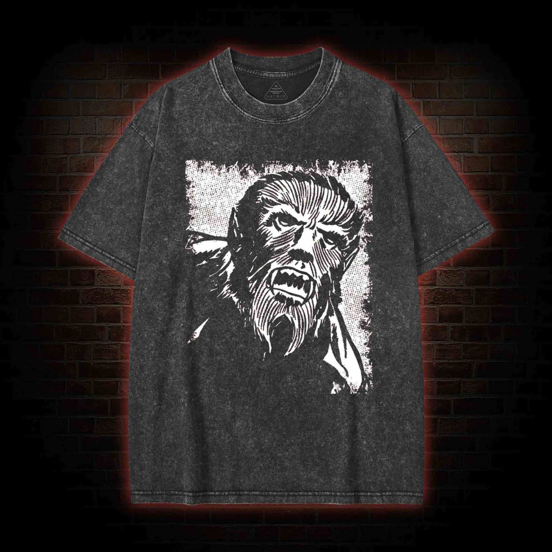 Call of the Werewolf Washed T-shirt