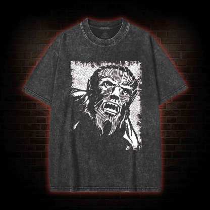 Call of the Werewolf Washed T-shirt