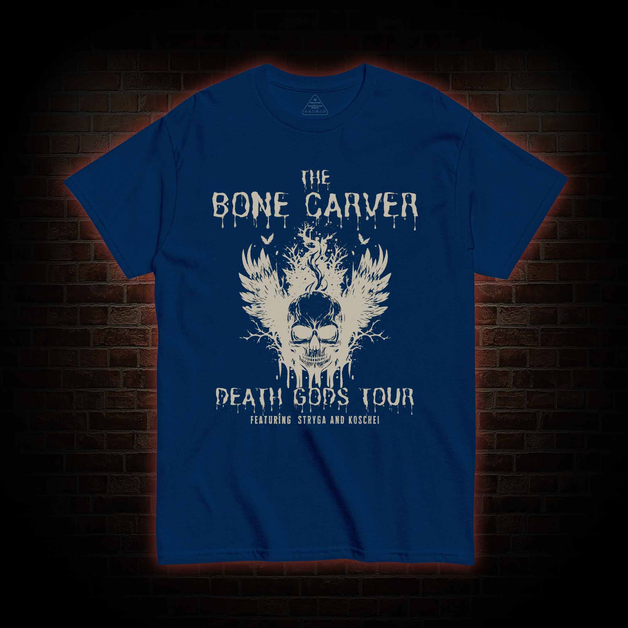 The Bone Carver Death Gods Tour T-shirt
