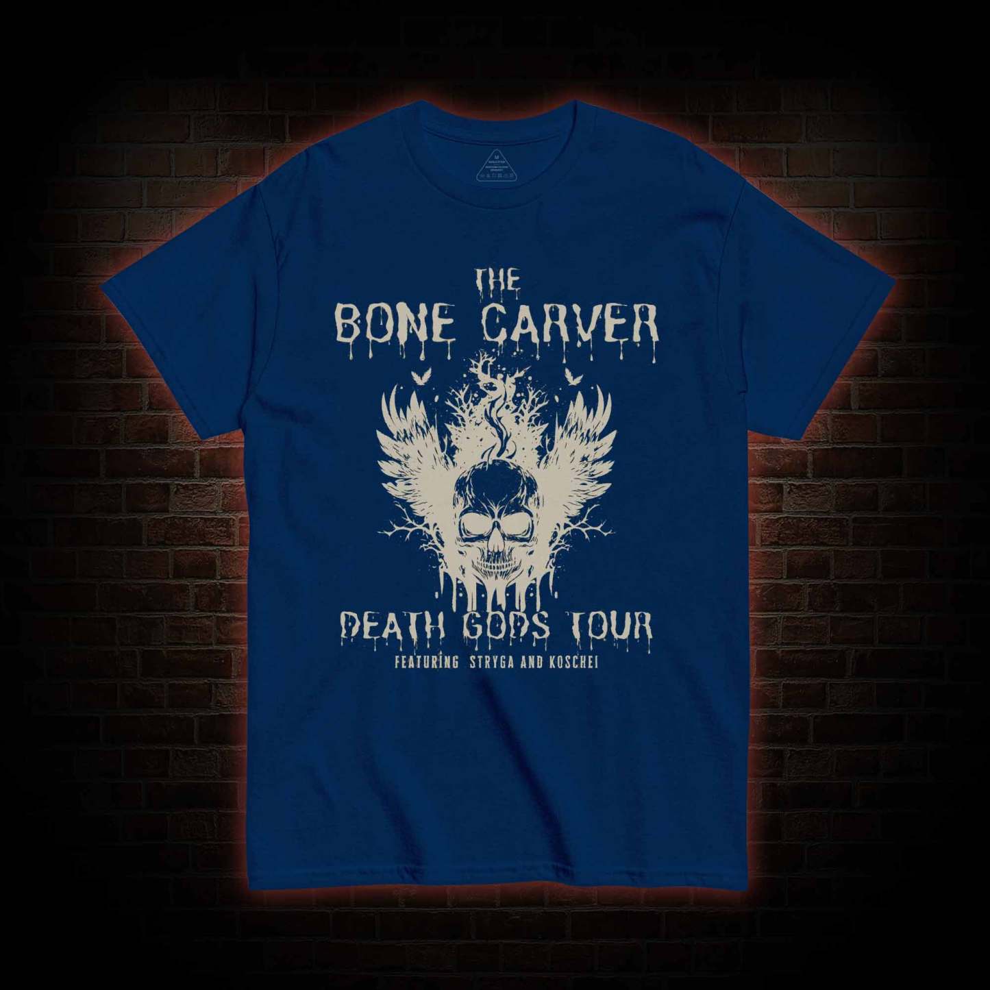 The Bone Carver Death Gods Tour T-shirt