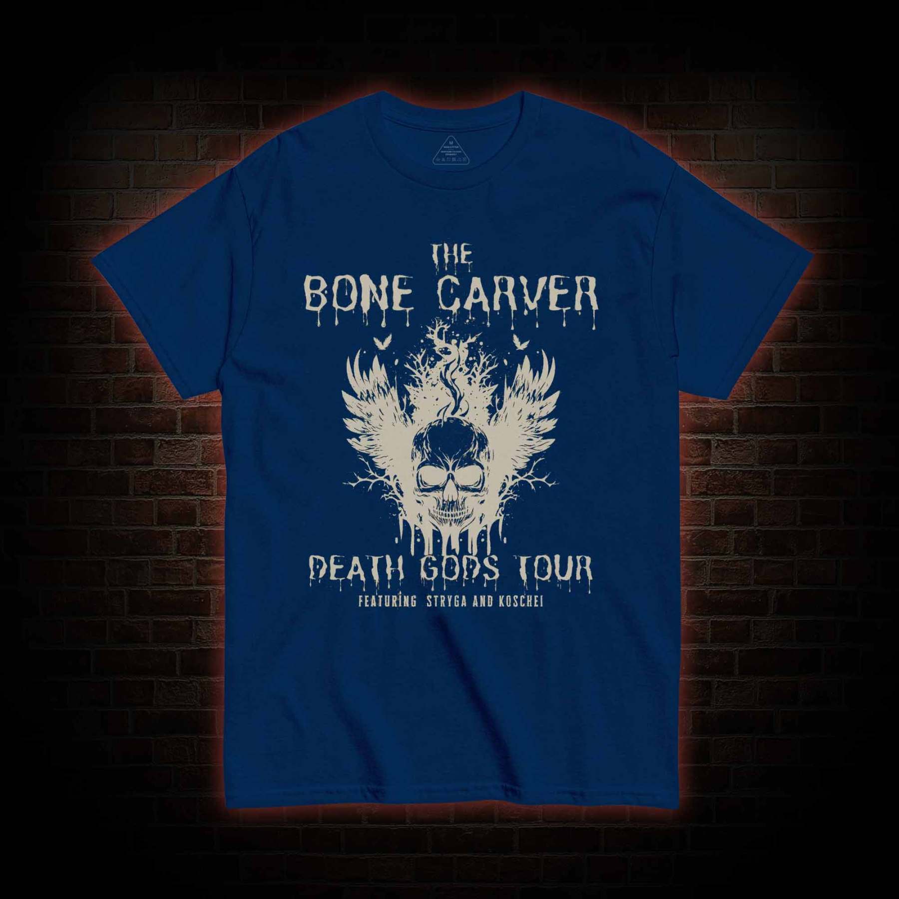 The Bone Carver Death Gods Tour T-shirt