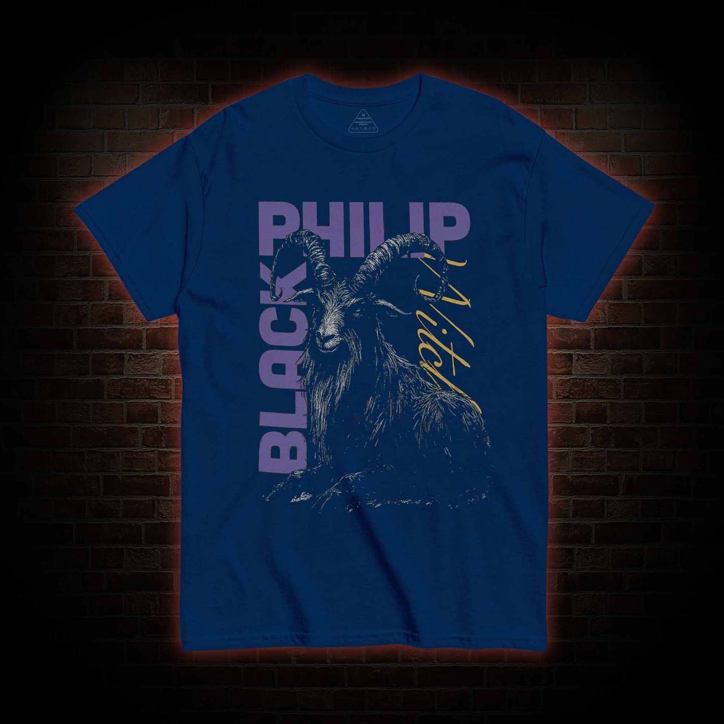 Black Philip Witch Goat T-shirt