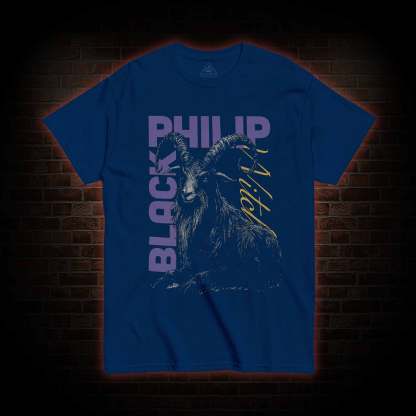 Black Philip Witch Goat T-shirt