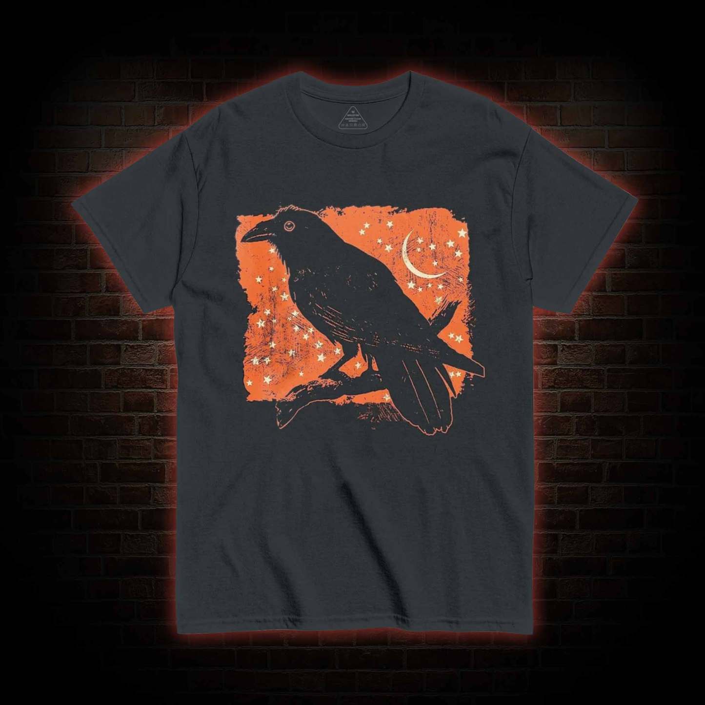 Crow On Branch T-shirt