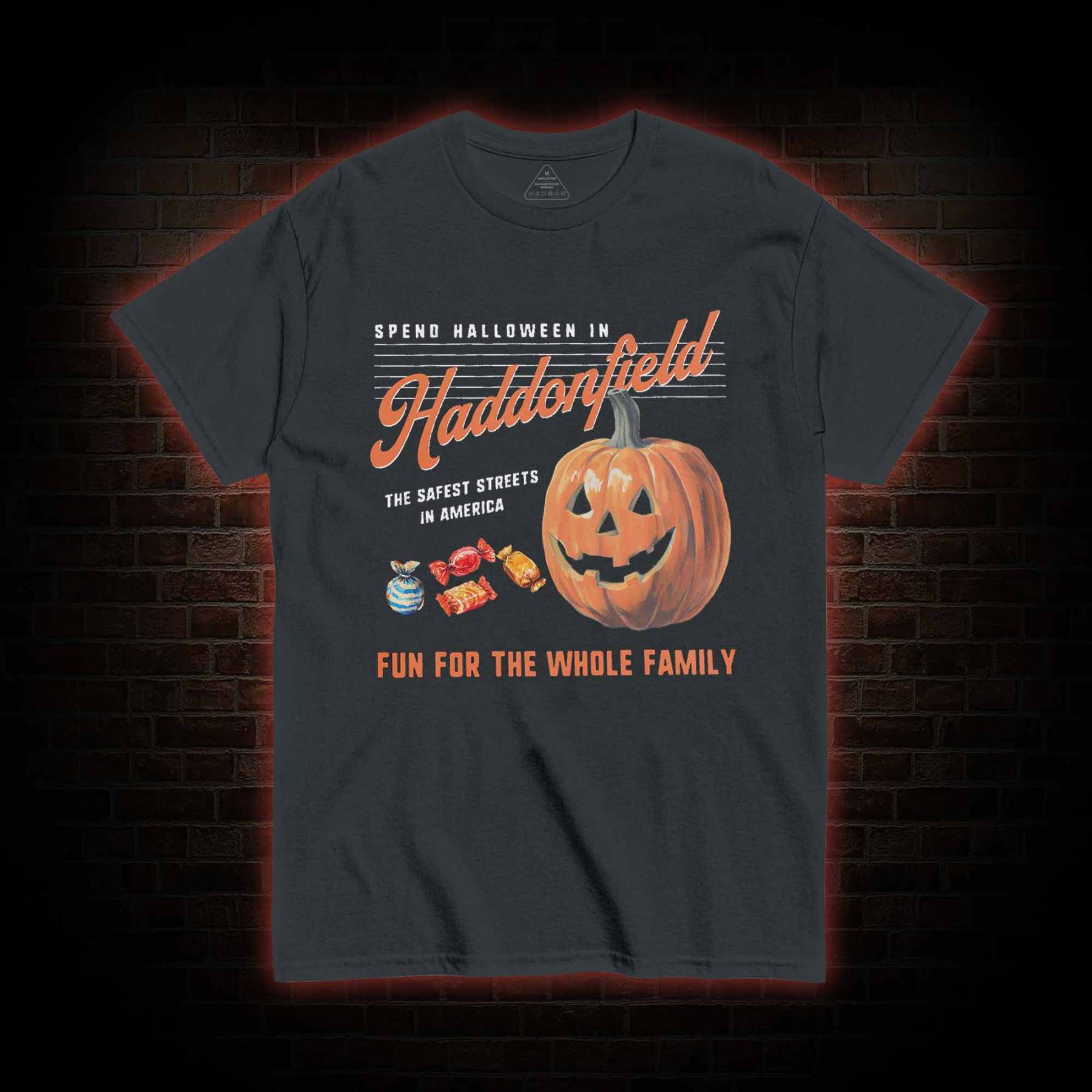 Spend Halloween in Haddonfield T-shirt