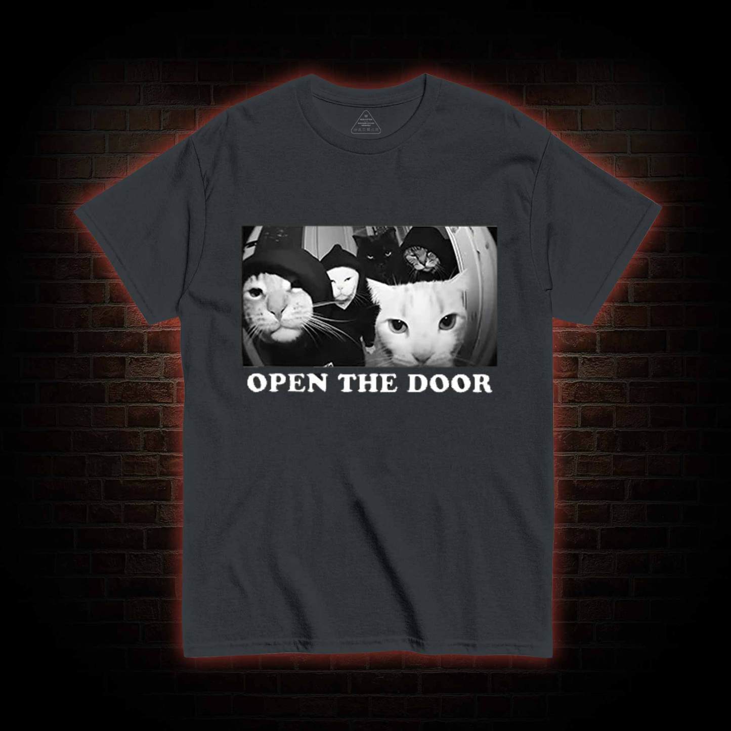 Cats Open Door T-shirt