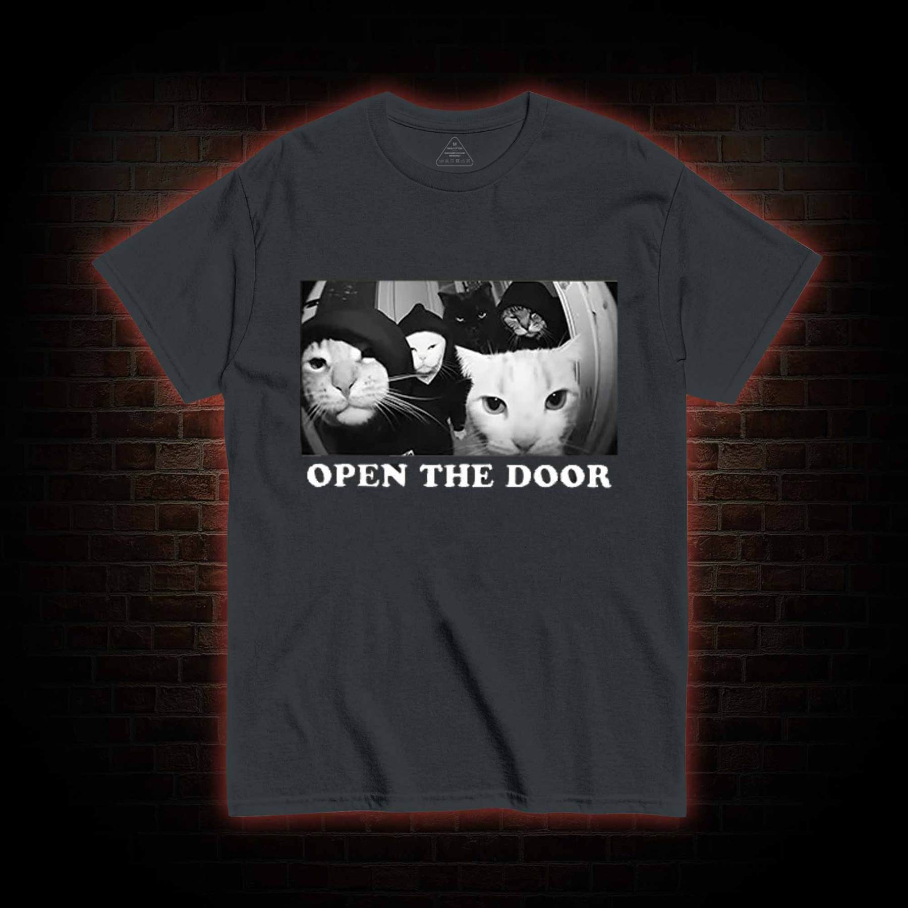 Cats Open Door T-shirt