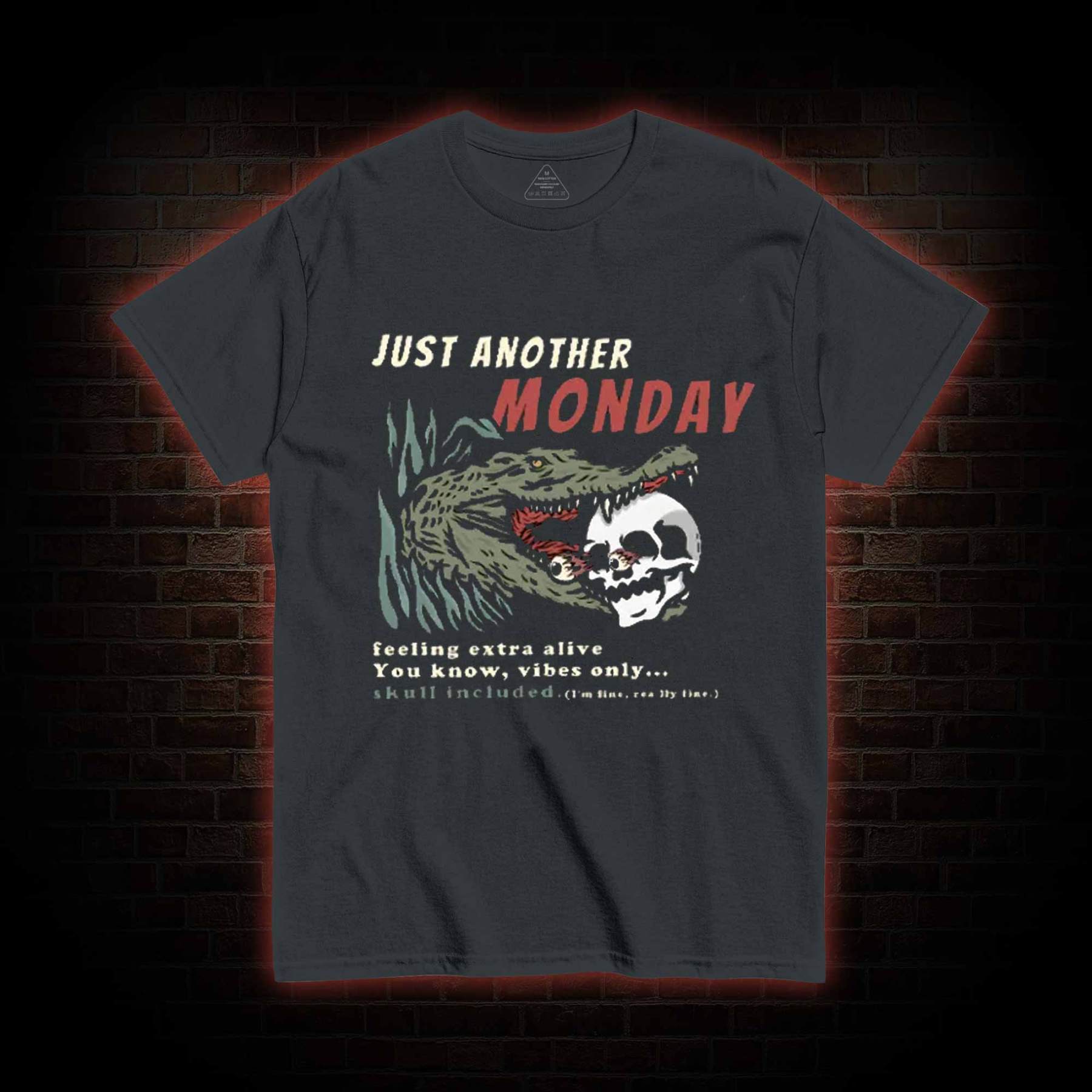 Crocodile's Monday Vibe T-shirt