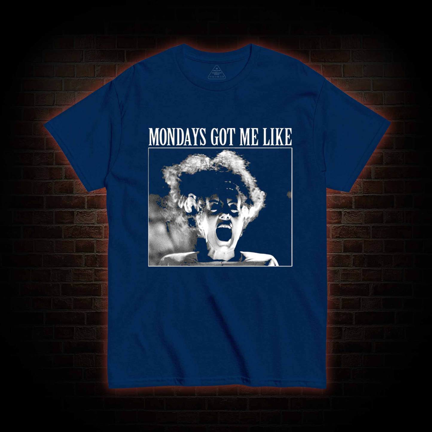 Mondays Got Me Like Bride of Frankenstein T-shirt