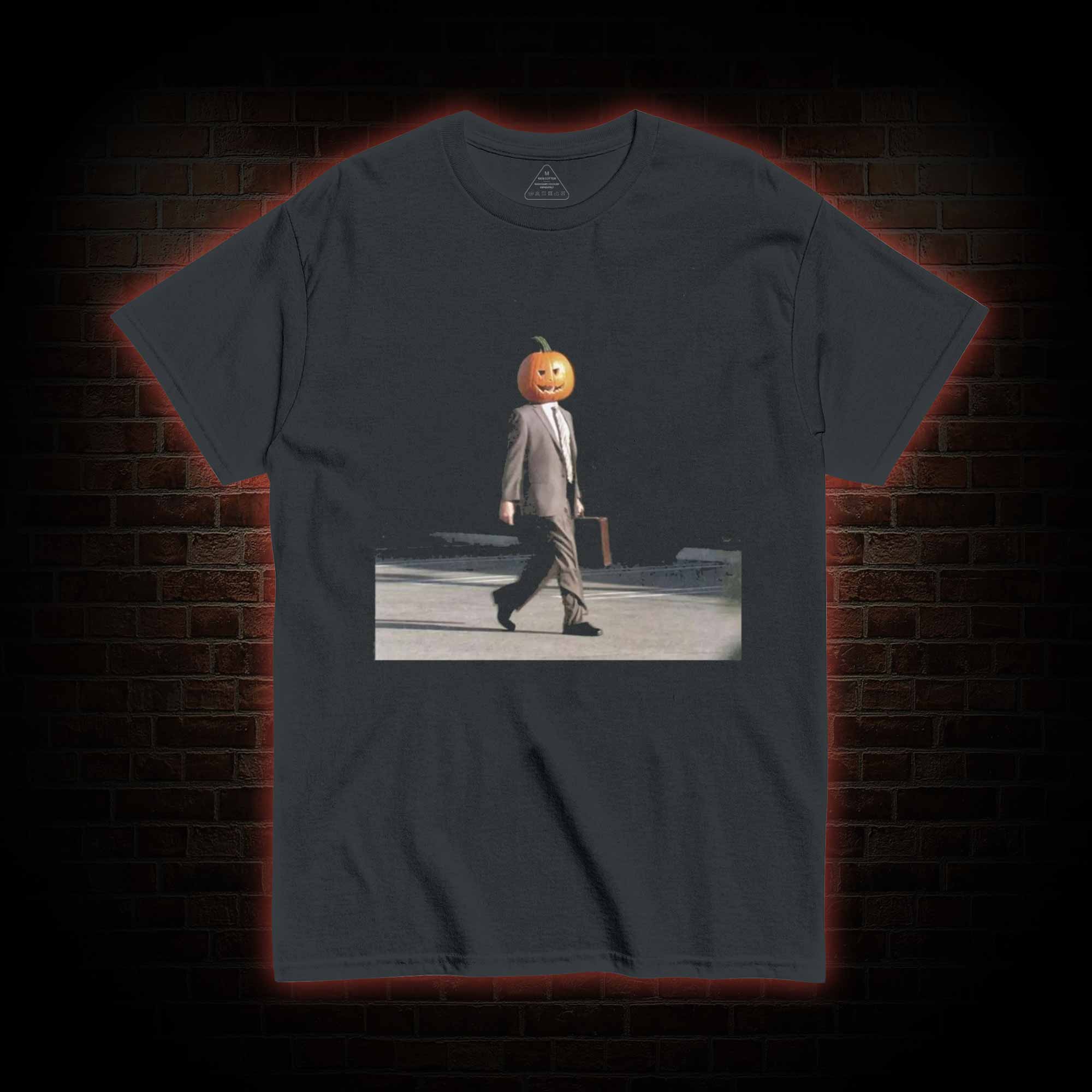 Pumpkin Head Halloween T-shirt
