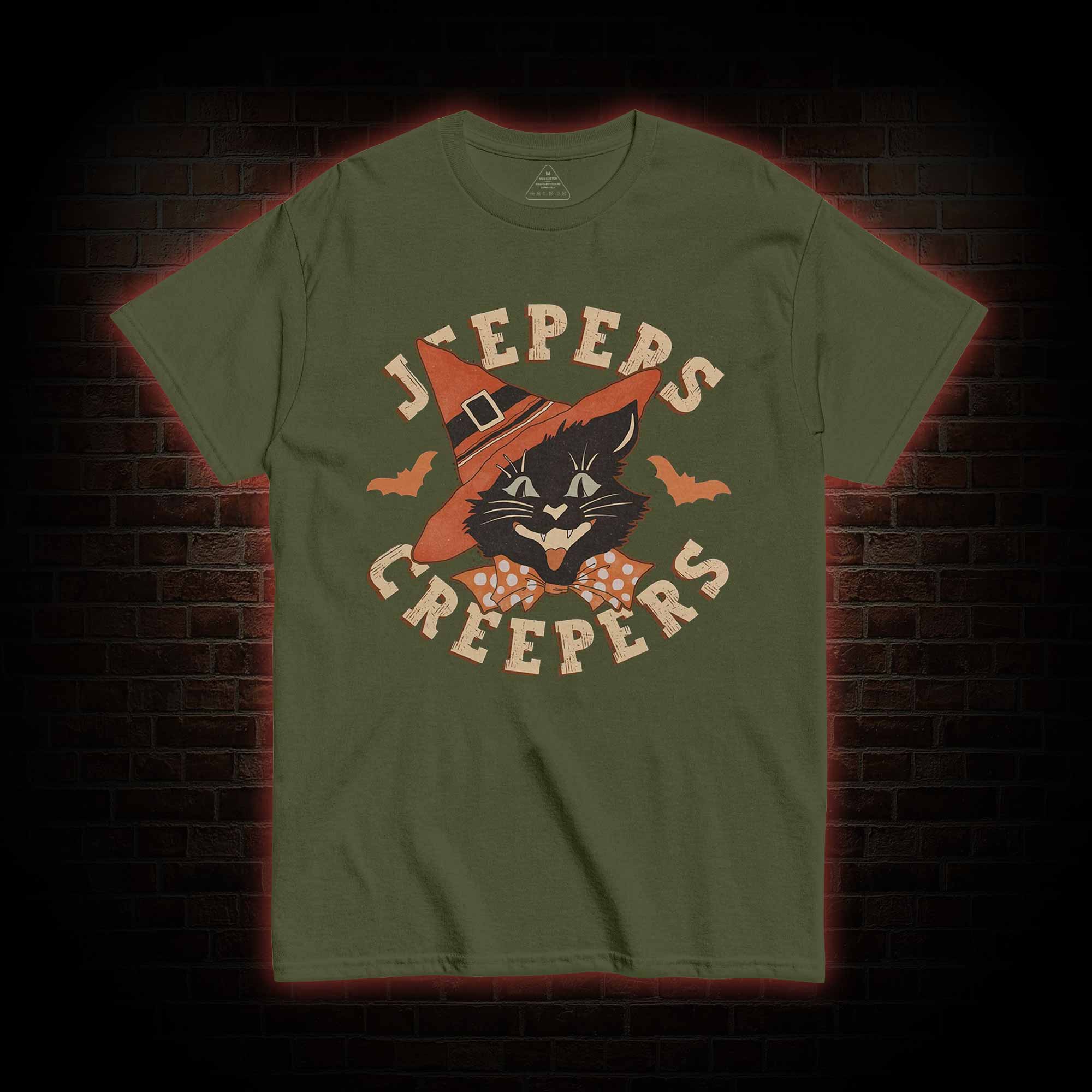 Halloween Black Cat T-shirt