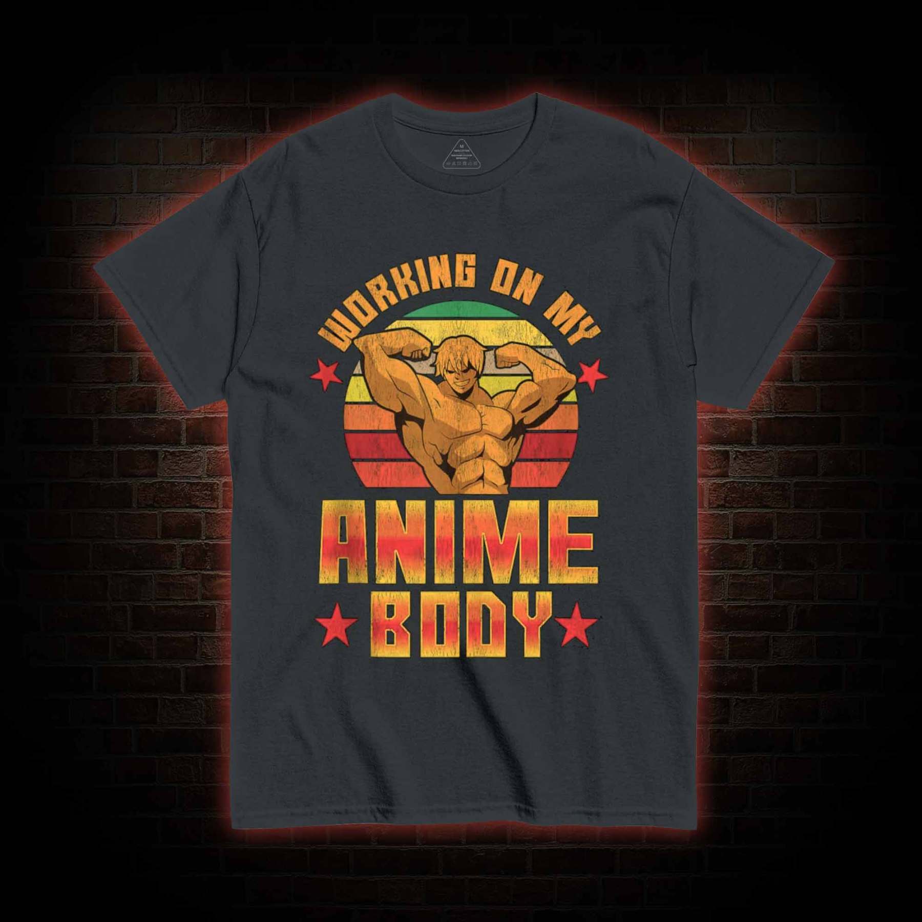 Working On My Anime Body T-shirt