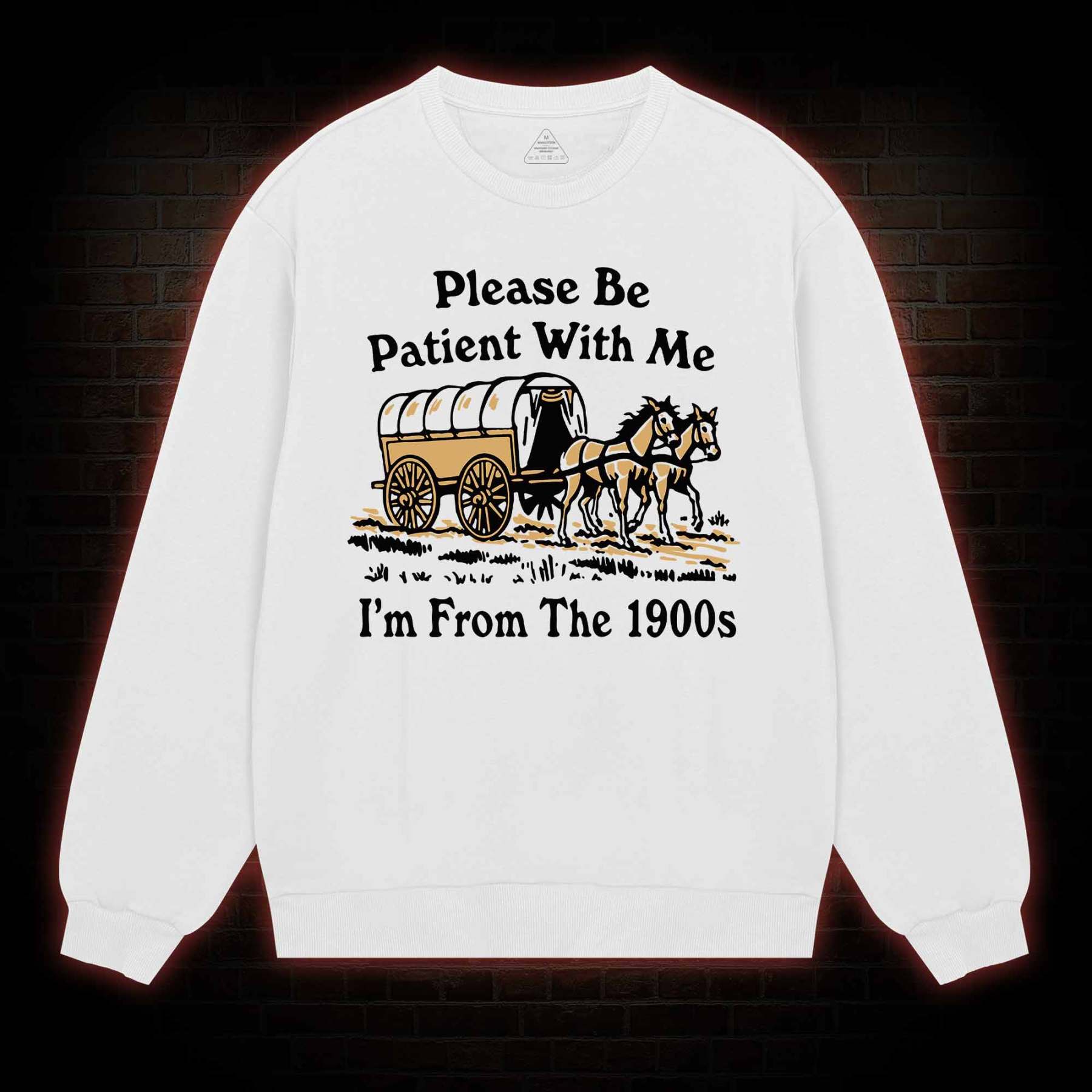 Please Be Patient With Me Sweatshirt