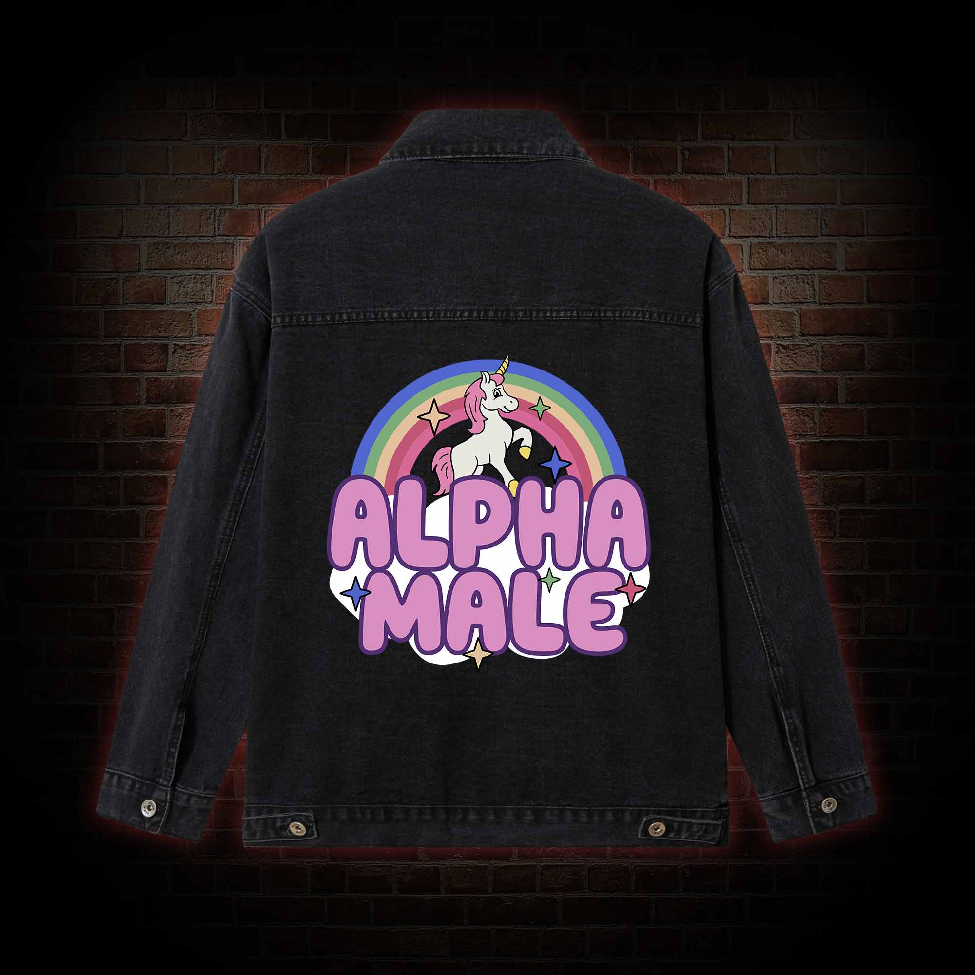 Alpha Male Denim Jacket