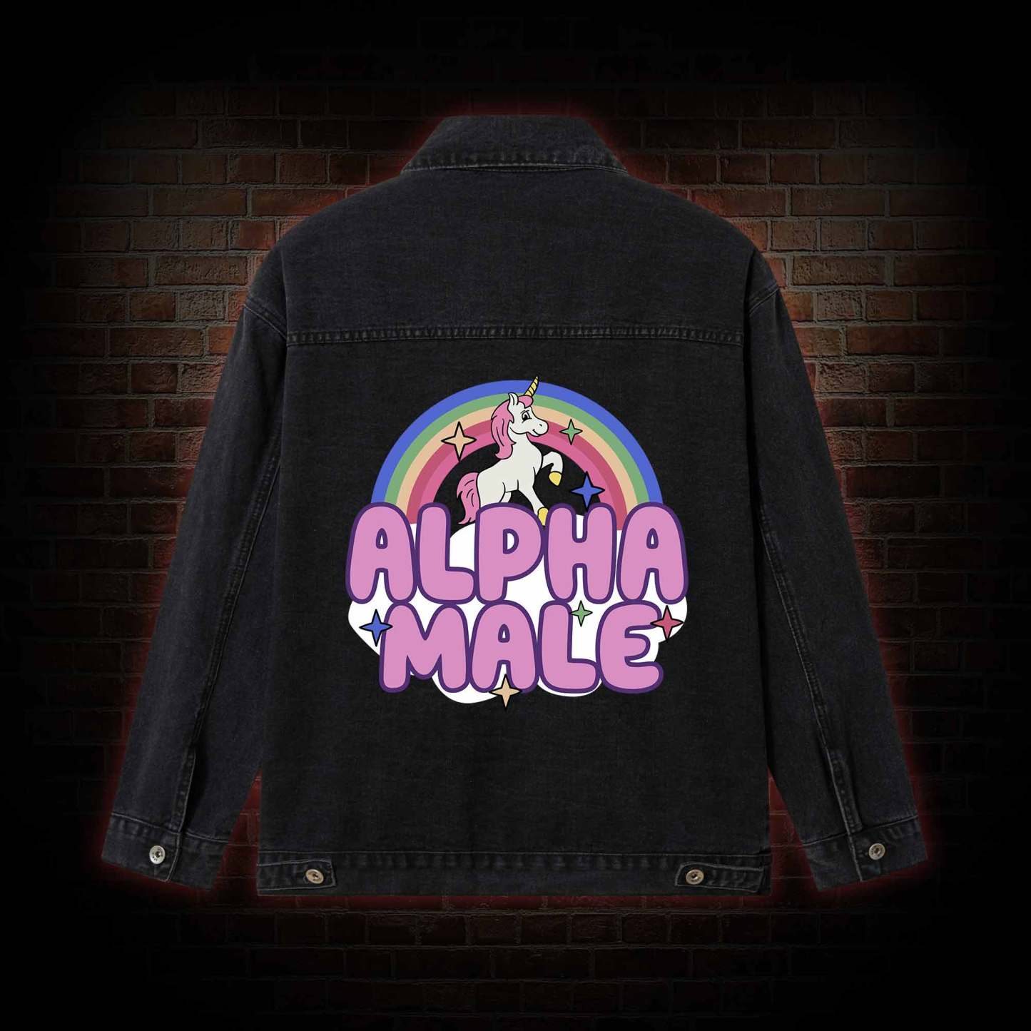 Alpha Male Denim Jacket