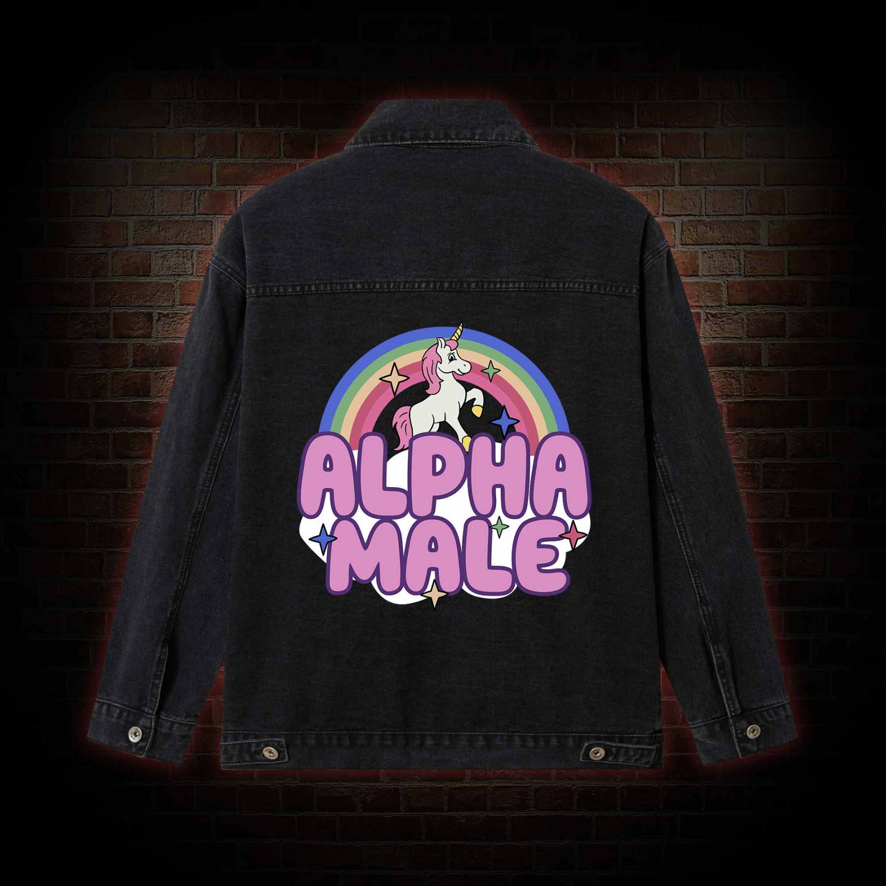 Alpha Male Denim Jacket