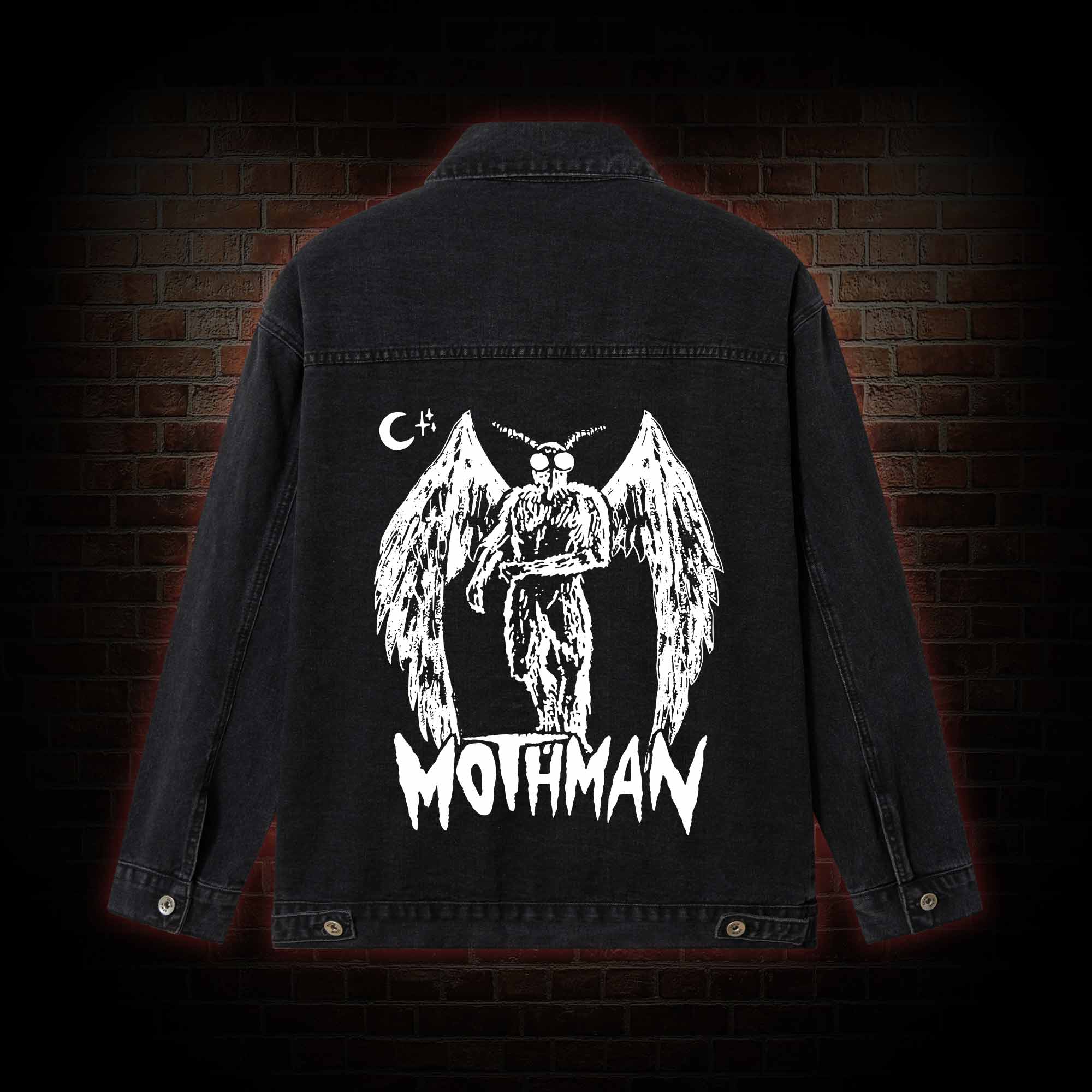 Mothman Denim Jacket