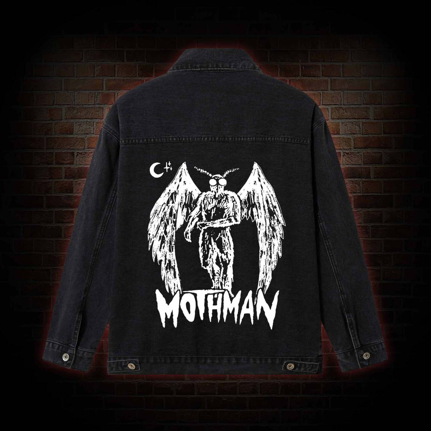 Mothman Denim Jacket