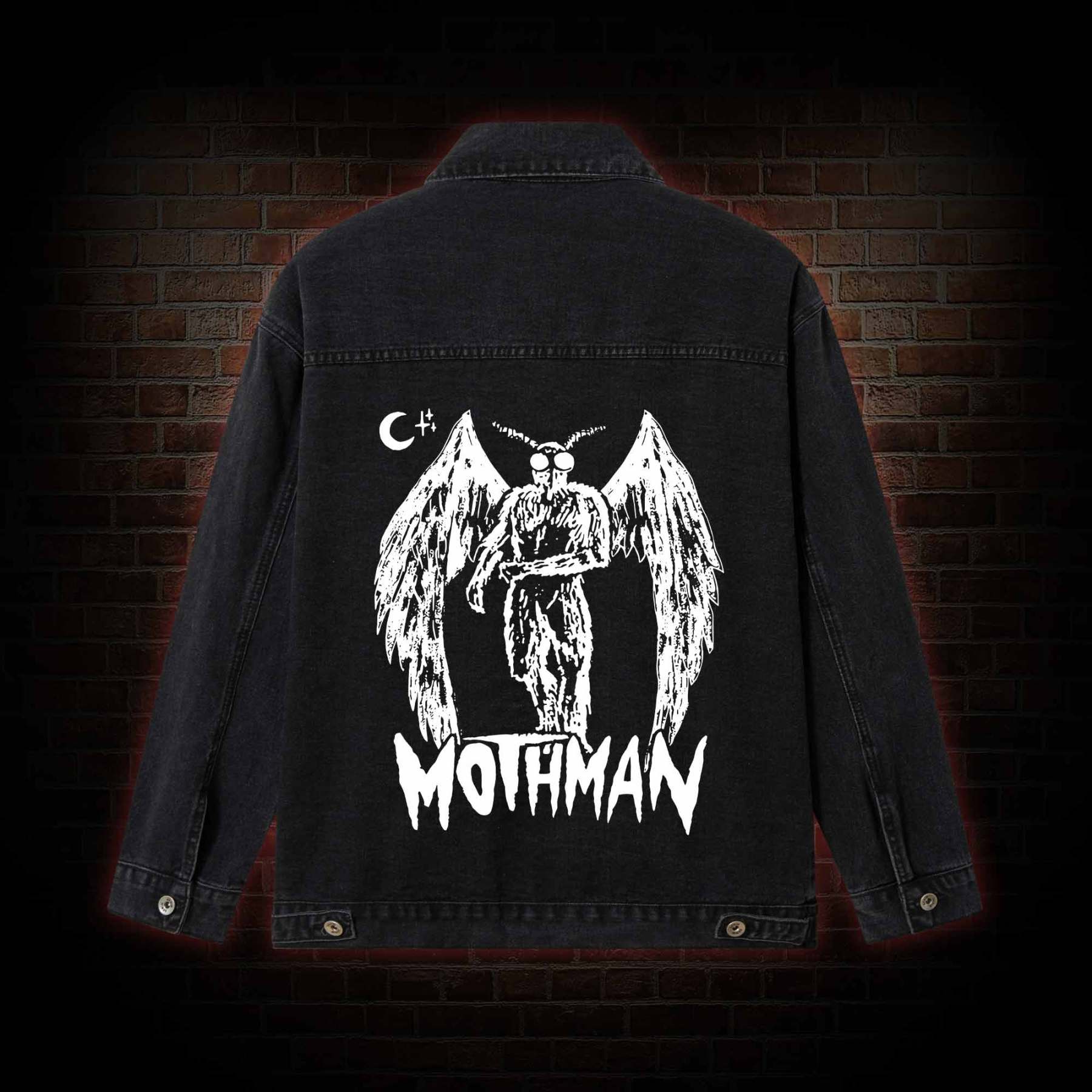 Mothman Denim Jacket