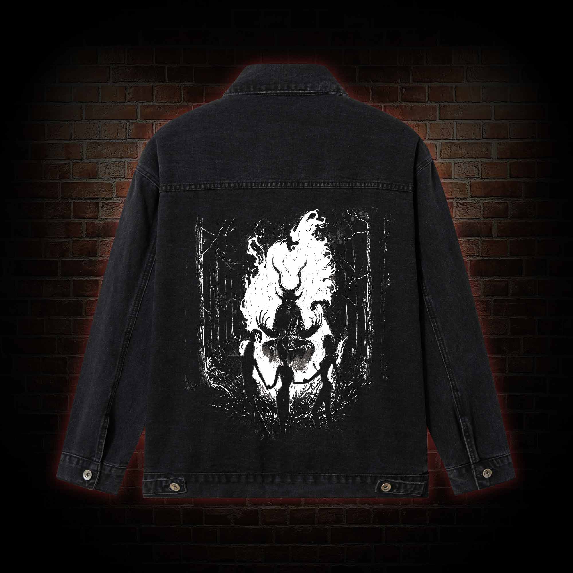 Baphomet Denim Jacket